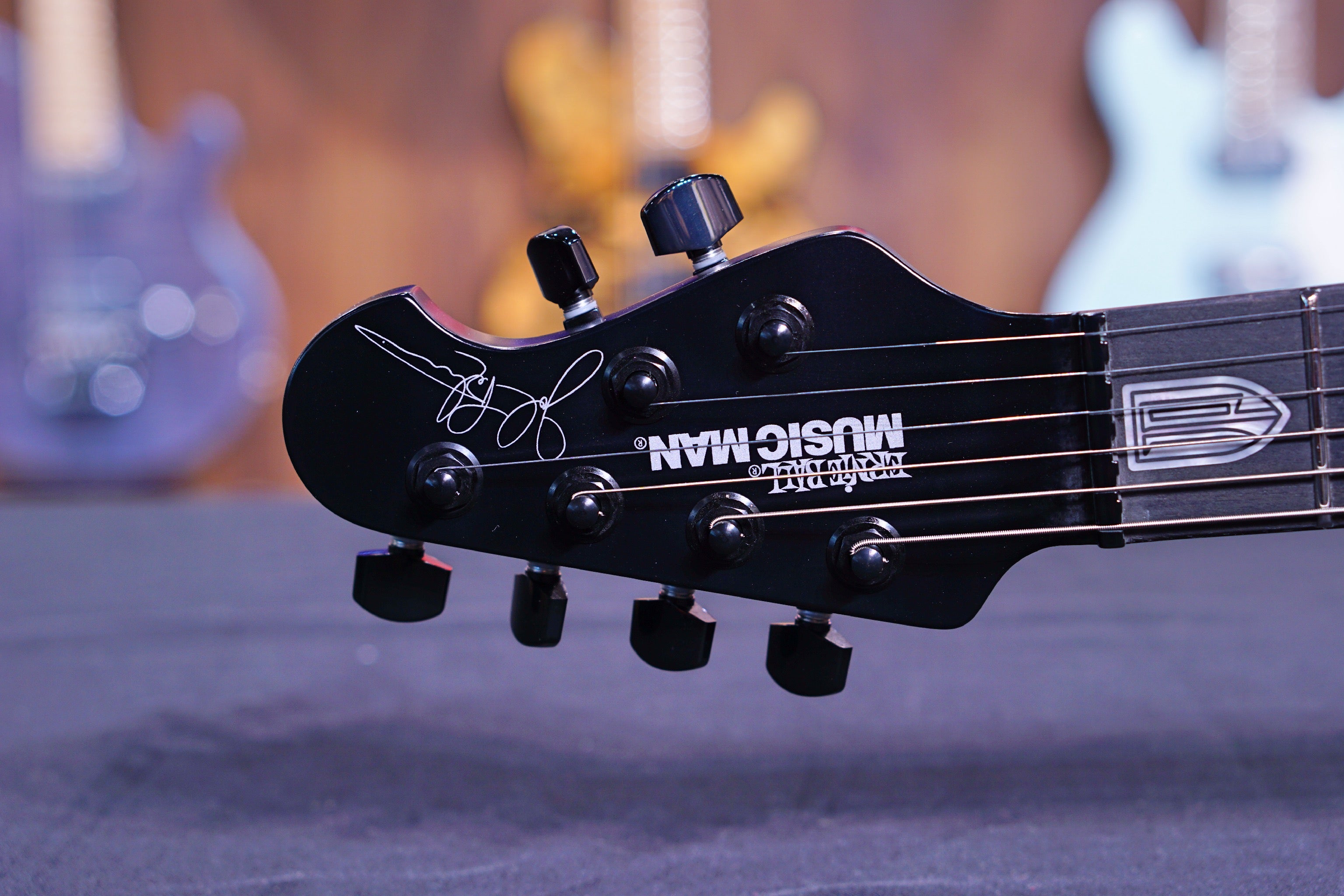 Ernie Ball Music Man John Petrucci 6 - Stealth Black G92609 - HIENDGUITAR Musicman GUITAR