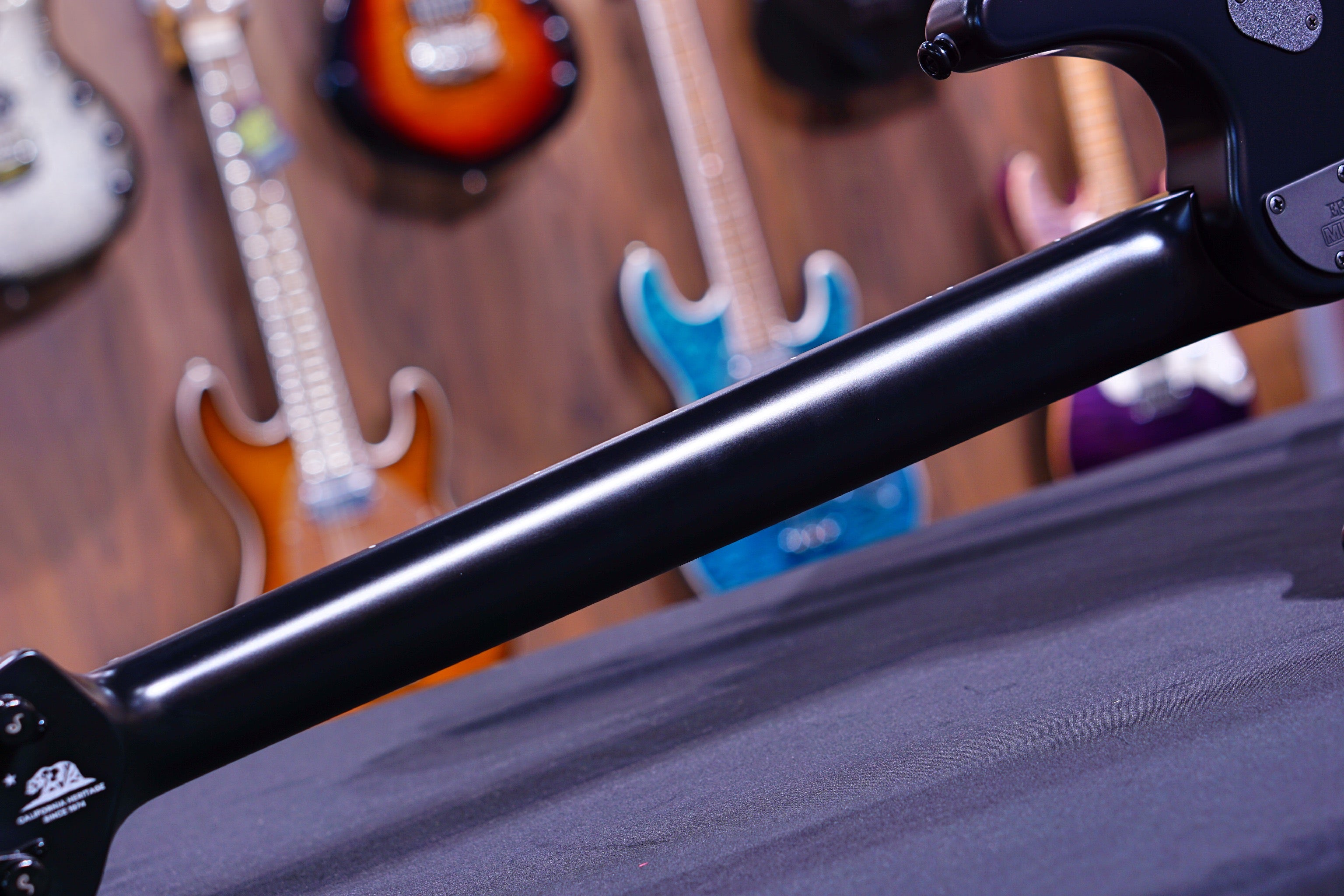 Ernie Ball Music Man John Petrucci 6 - Stealth Black G92609 - HIENDGUITAR Musicman GUITAR