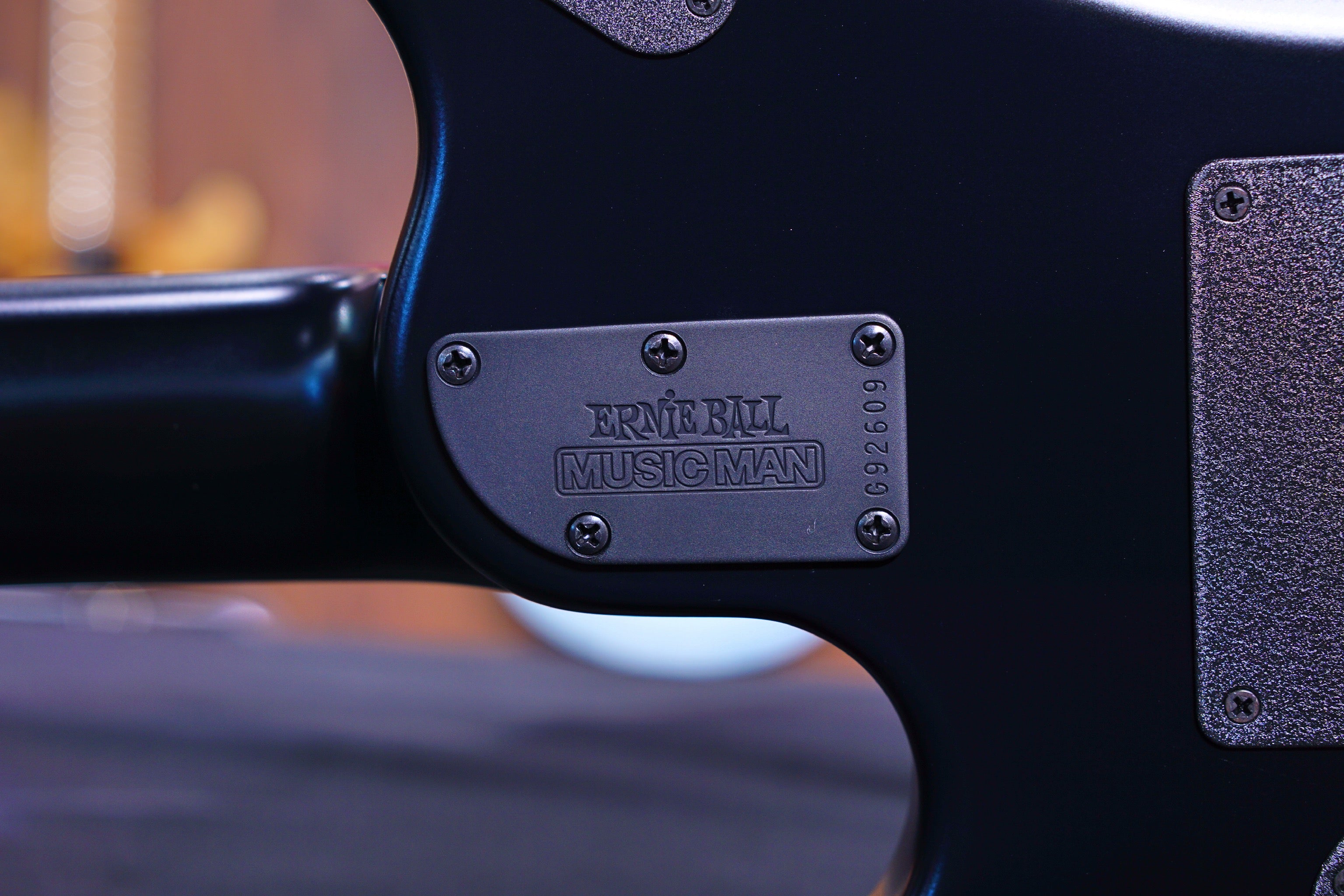 Ernie Ball Music Man John Petrucci 6 - Stealth Black G92609 - HIENDGUITAR Musicman GUITAR