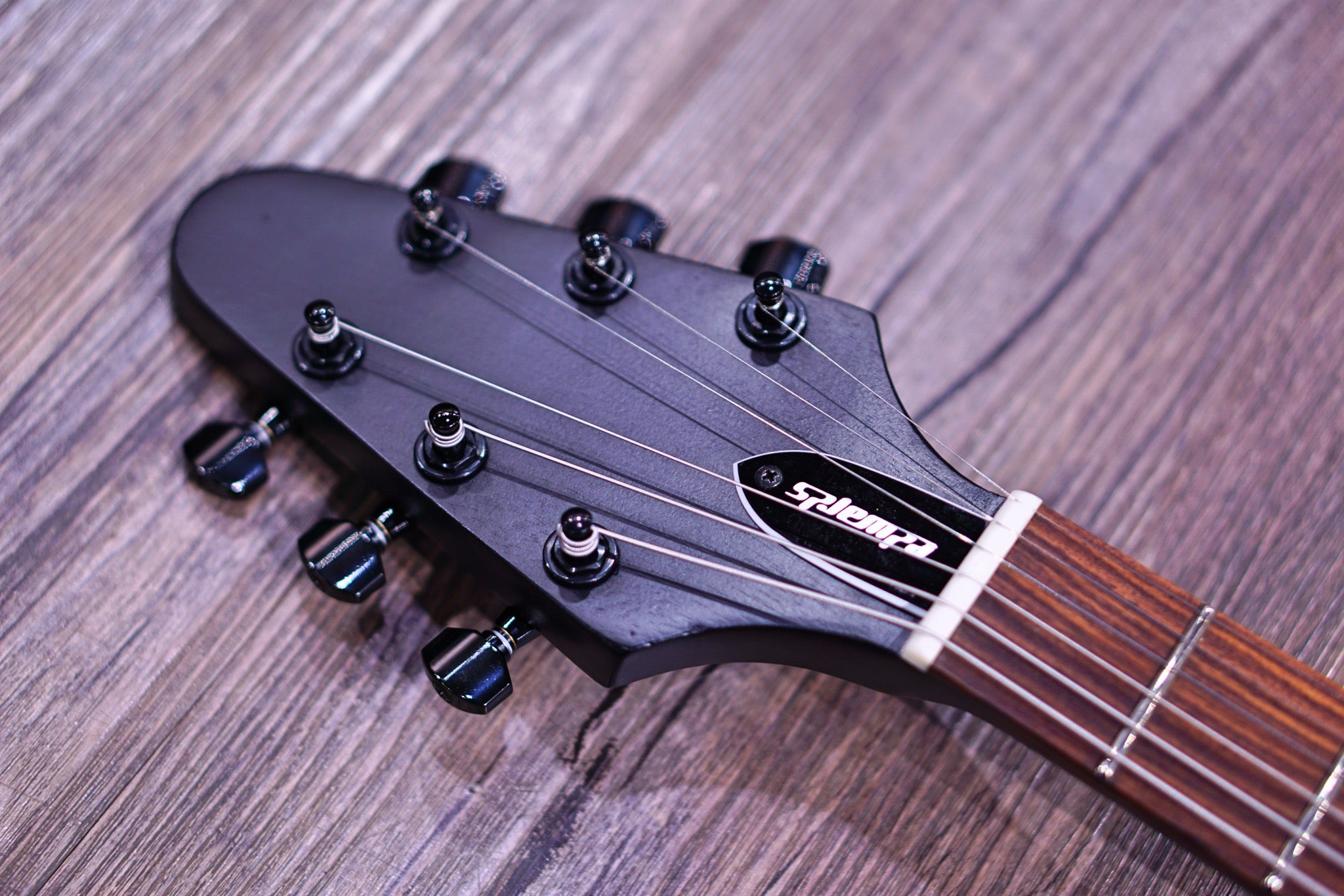 ESP Edwards E-FV-125D Satin Cloudy Black ED2206285P - HIENDGUITAR EDWARDS GUITAR