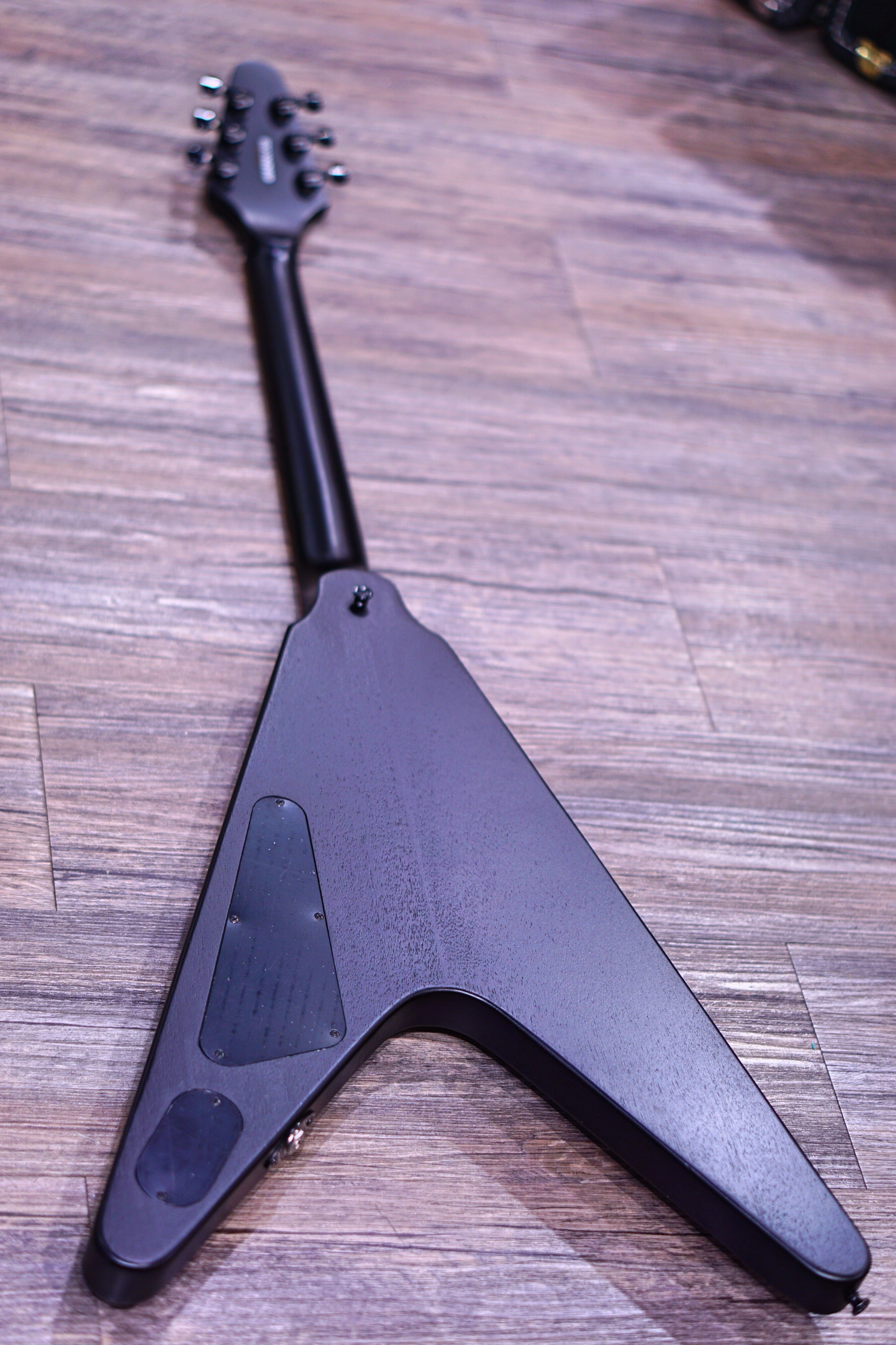 ESP Edwards E-FV-125D Satin Cloudy Black ED2206285P - HIENDGUITAR EDWARDS GUITAR