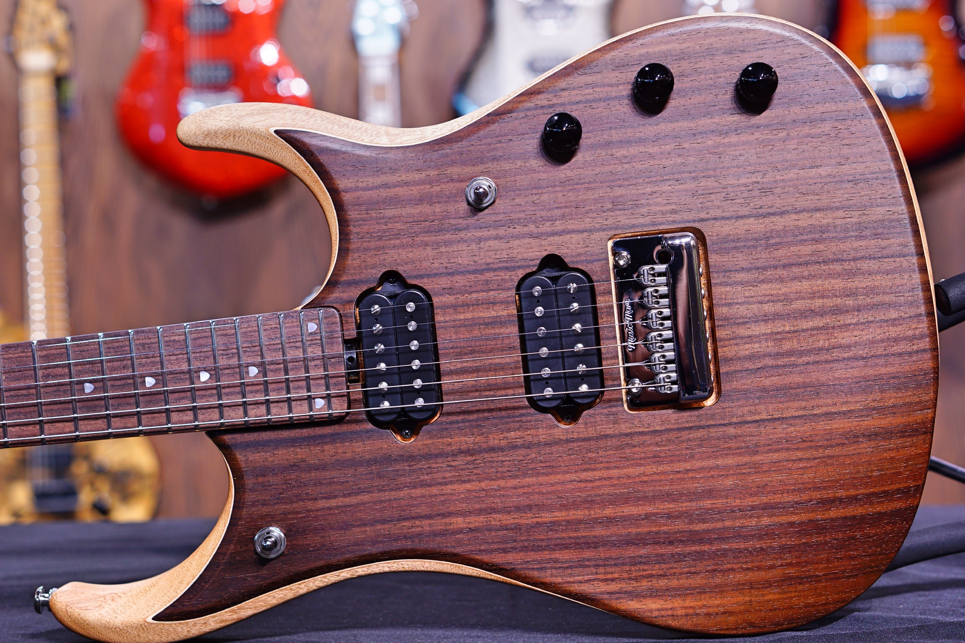 Ernie Ball Music Man John Petrucci BFR JP15 - Natural Rosewood F98548 - HIENDGUITAR Musicman GUITAR