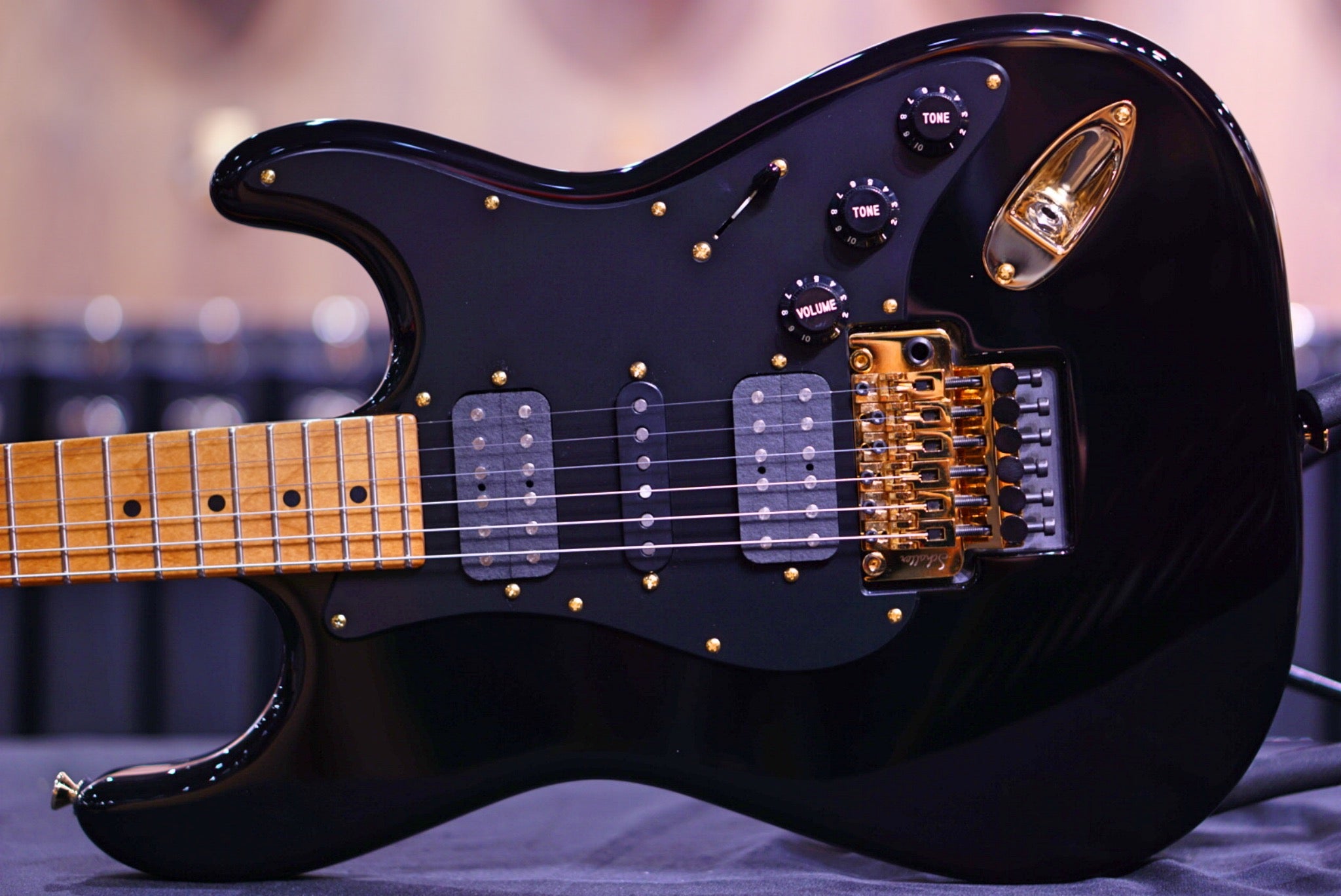 Anderson Icon Classic Black 05-04-22P - HIENDGUITAR Anderson GUITAR