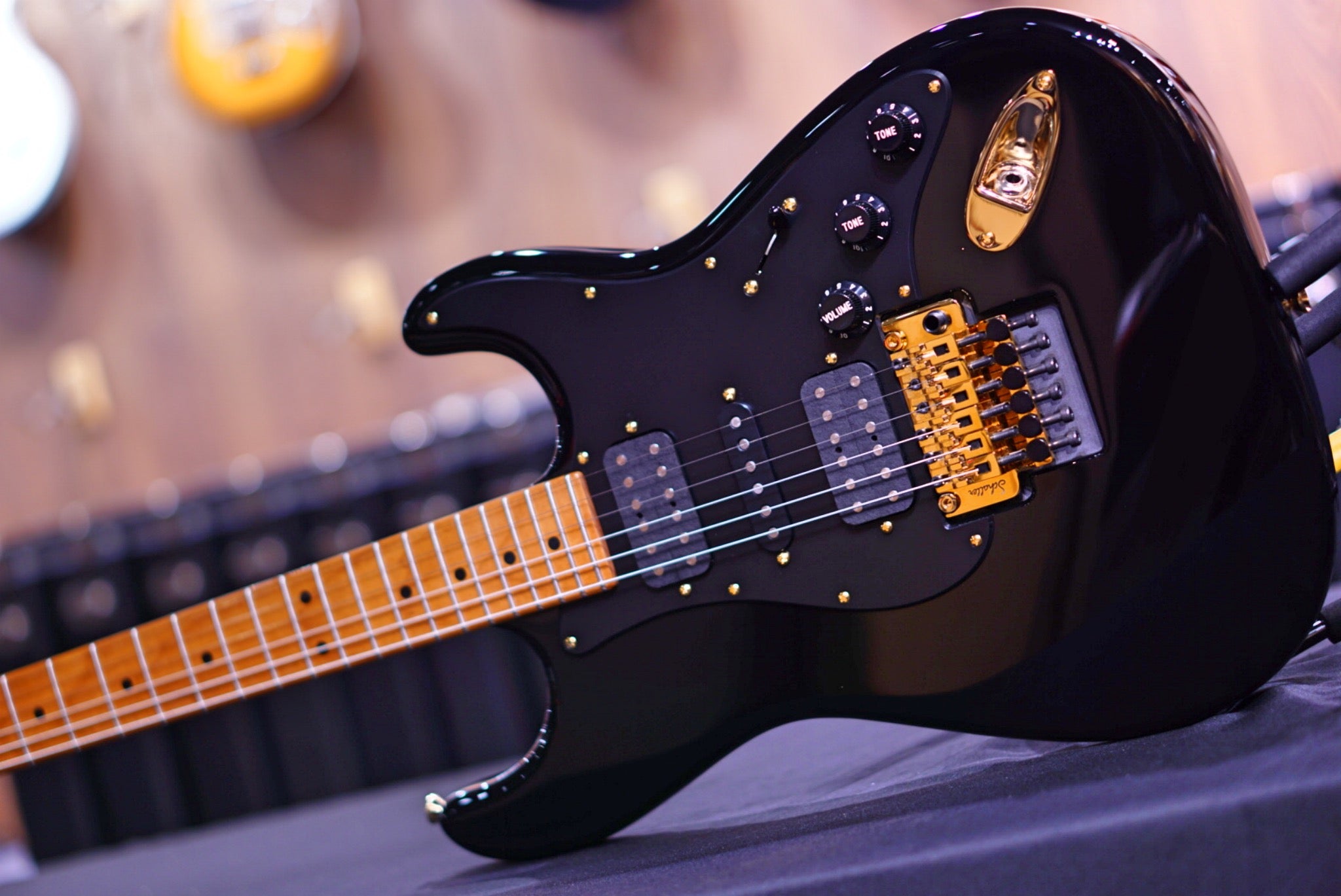 Anderson Icon Classic Black 05-04-22P - HIENDGUITAR Anderson GUITAR