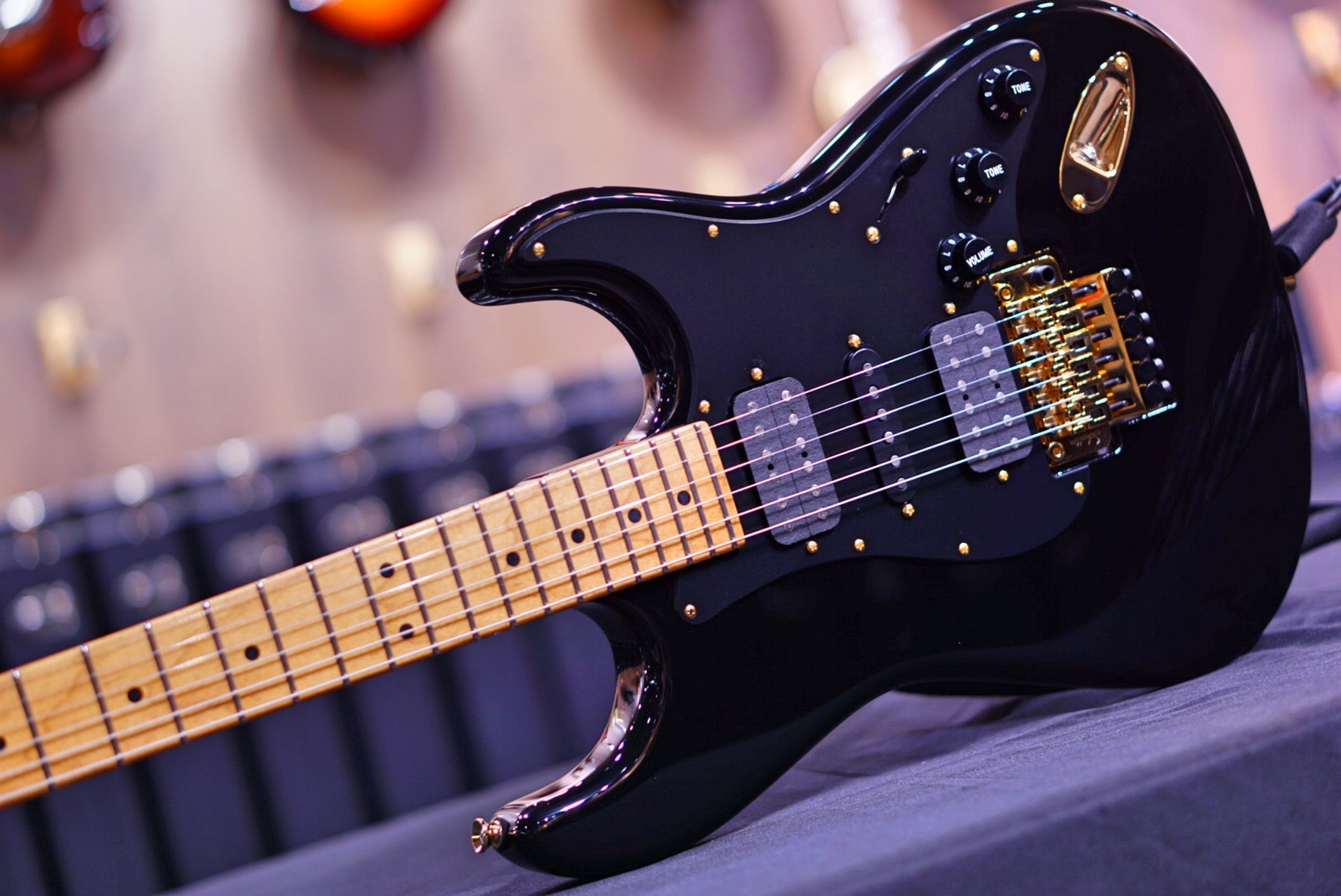 Anderson Icon Classic Black 05-04-22P - HIENDGUITAR Anderson GUITAR