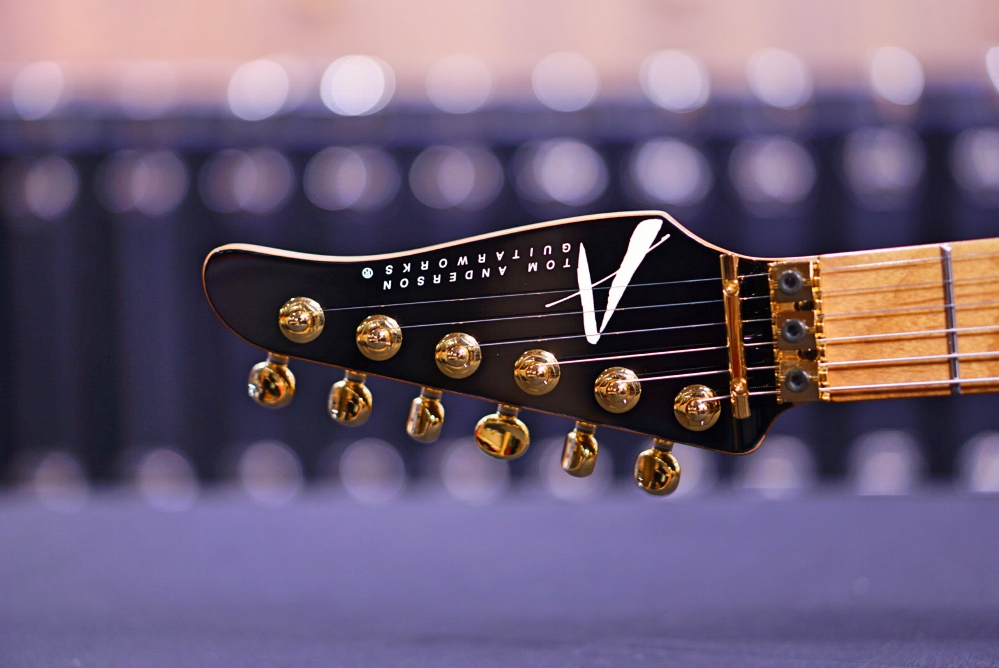 Anderson Icon Classic Black 05-04-22P - HIENDGUITAR Anderson GUITAR