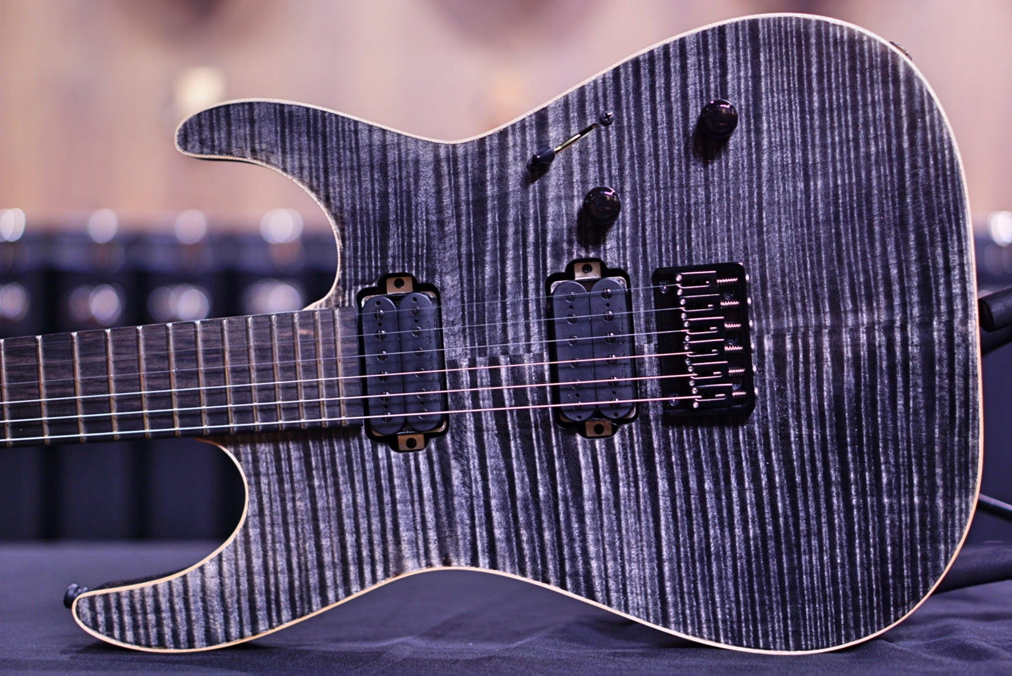 Edwards E-M-II CTM Smoky Black ED2204340 - HIENDGUITAR EDWARDS GUITAR