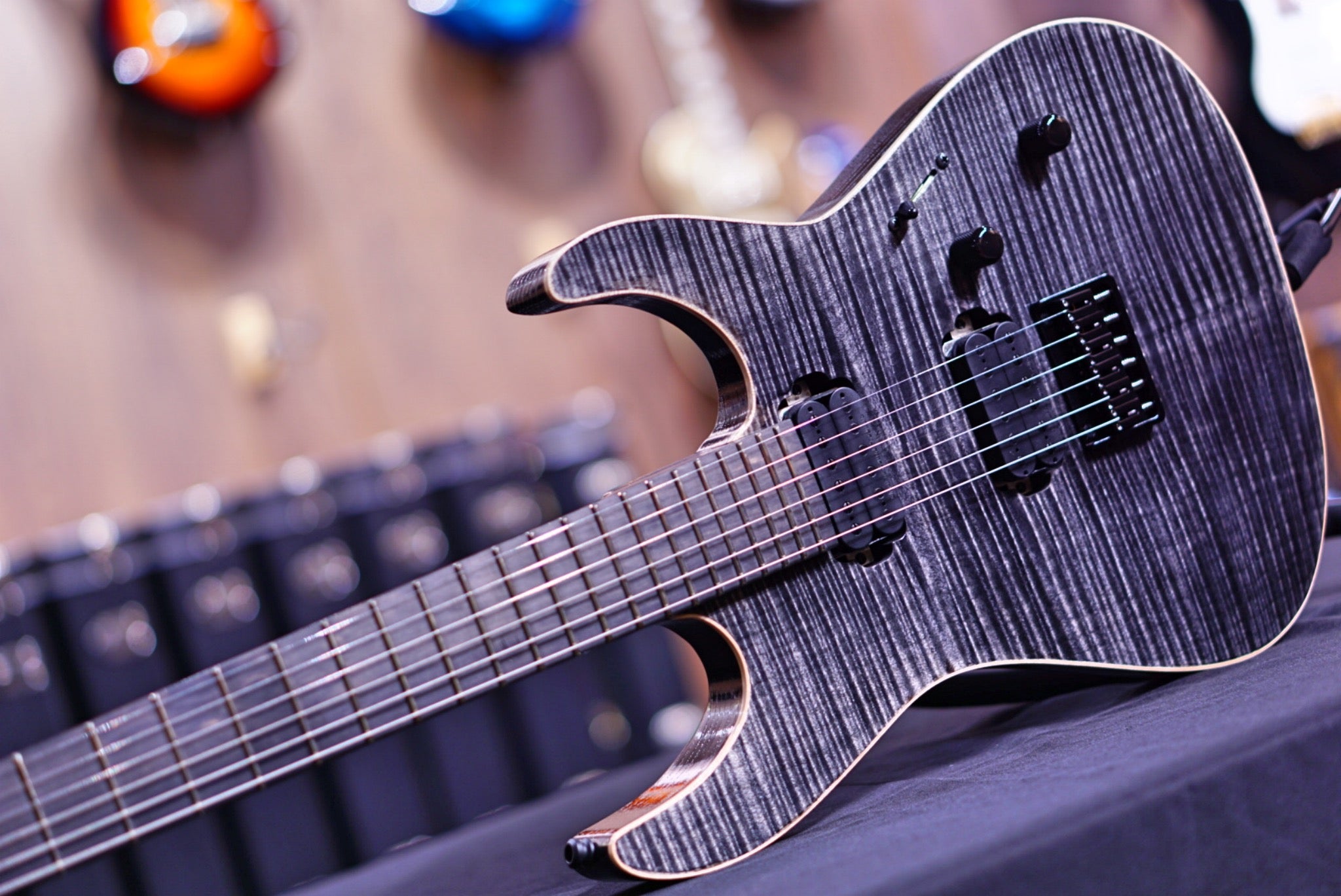 Edwards E-M-II CTM Smoky Black ED2204340 - HIENDGUITAR EDWARDS GUITAR