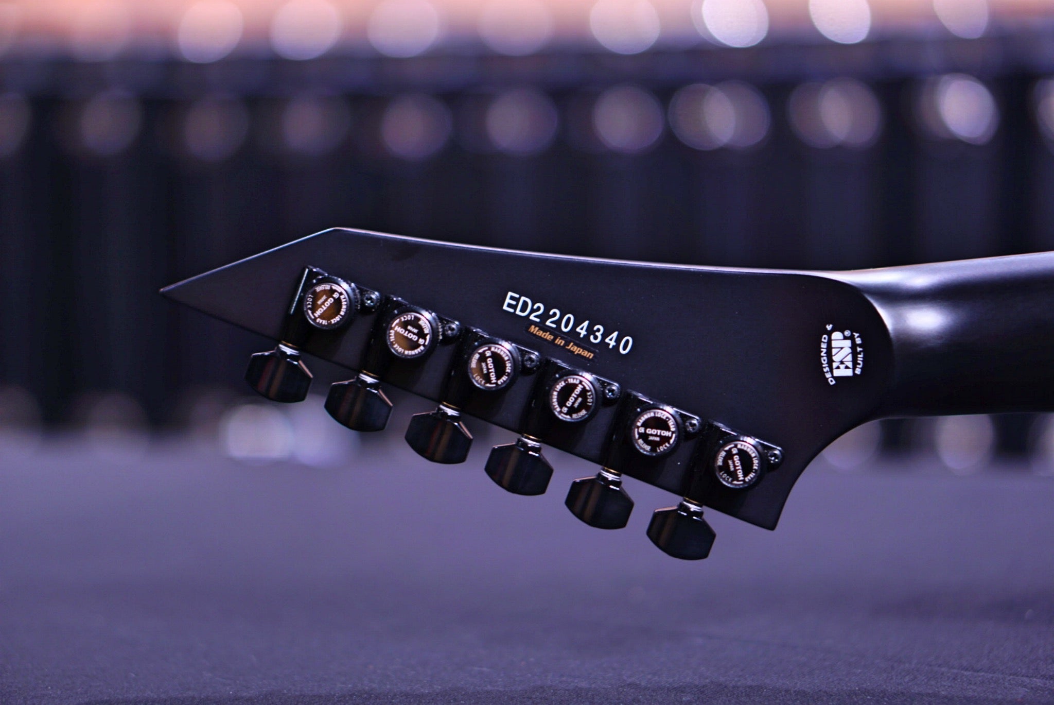 Edwards E-M-II CTM Smoky Black ED2204340 - HIENDGUITAR EDWARDS GUITAR