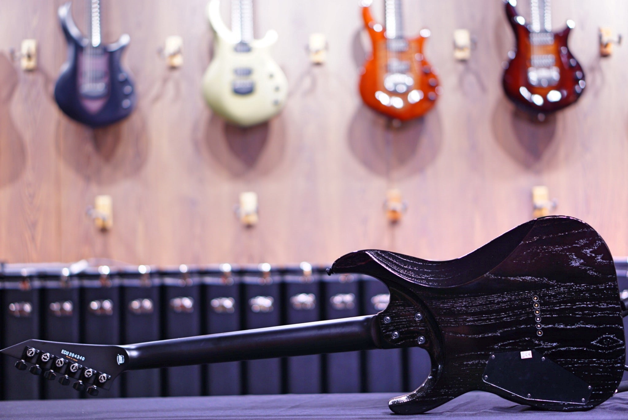 Edwards E-M-II CTM Smoky Black ED2204340 - HIENDGUITAR EDWARDS GUITAR