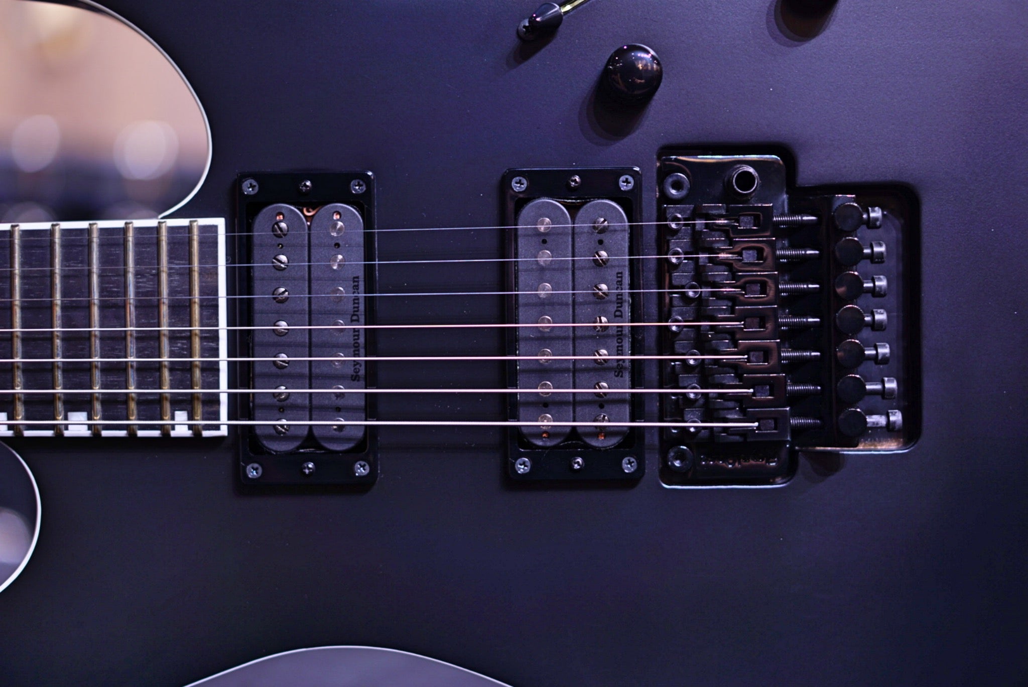 Edwards E-MR-FR7 black satin ED2151554 - HIENDGUITAR EDWARDS GUITAR