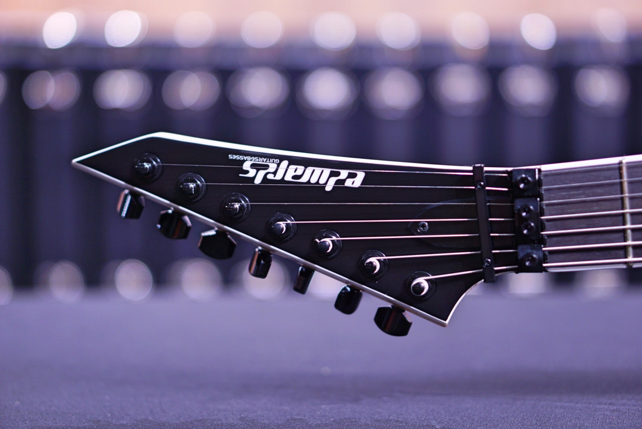 Edwards E-MR-FR7 black satin ED2151554 - HIENDGUITAR EDWARDS GUITAR