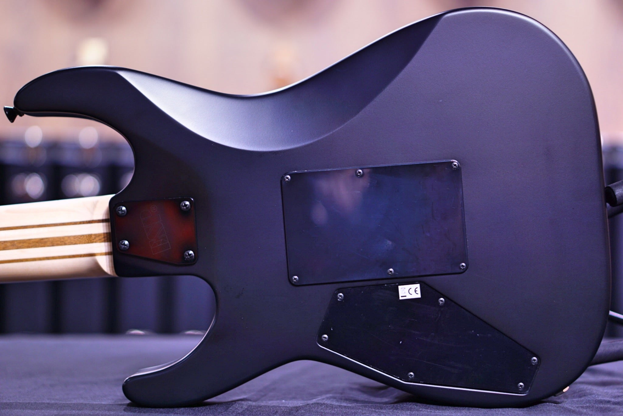 Edwards E-MR-FR7 black satin ED2151554 - HIENDGUITAR EDWARDS GUITAR