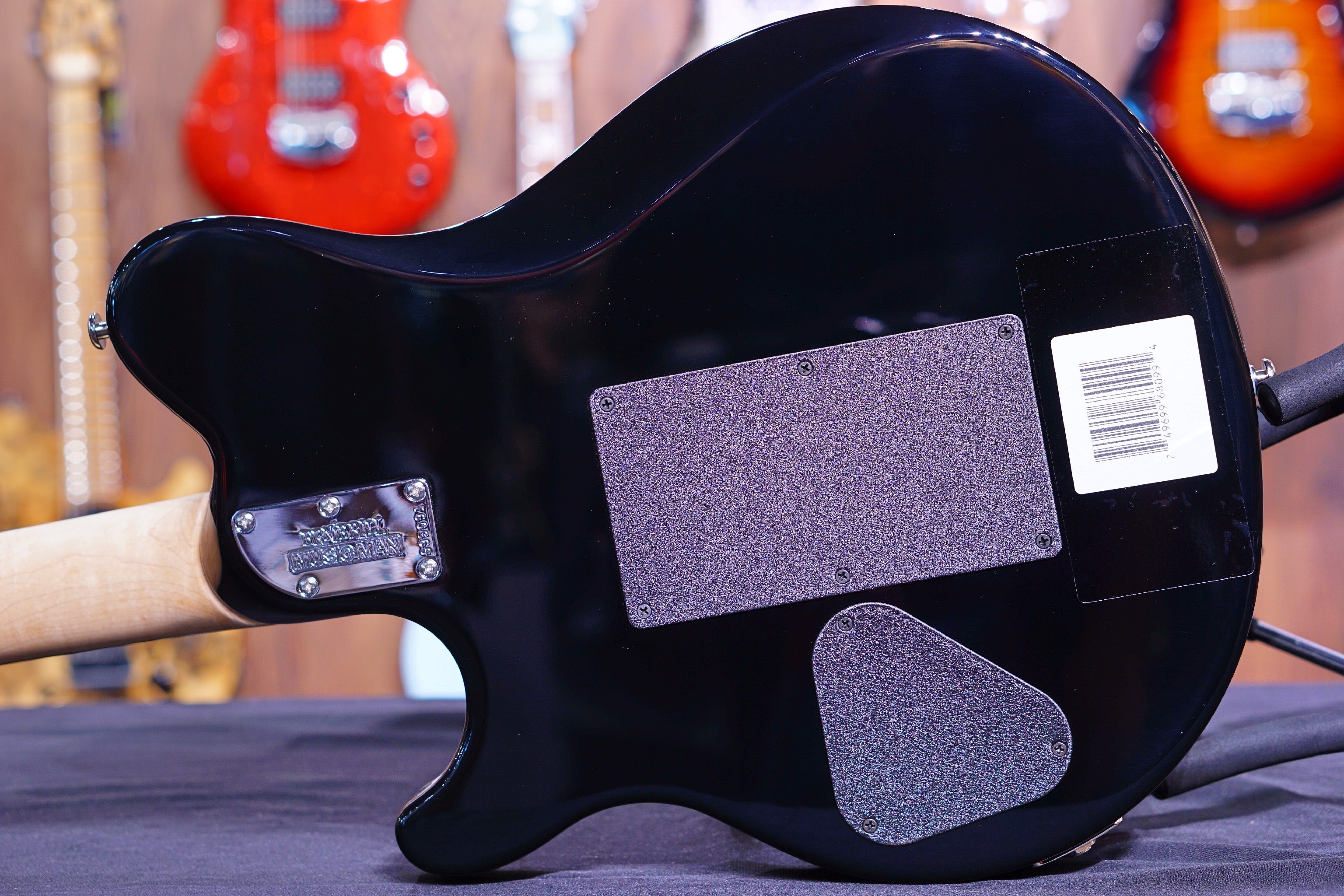 Axis - Trans Gold Flame - Rosewood Matching Headstock G95091 - HIENDGUITAR Musicman GUITAR