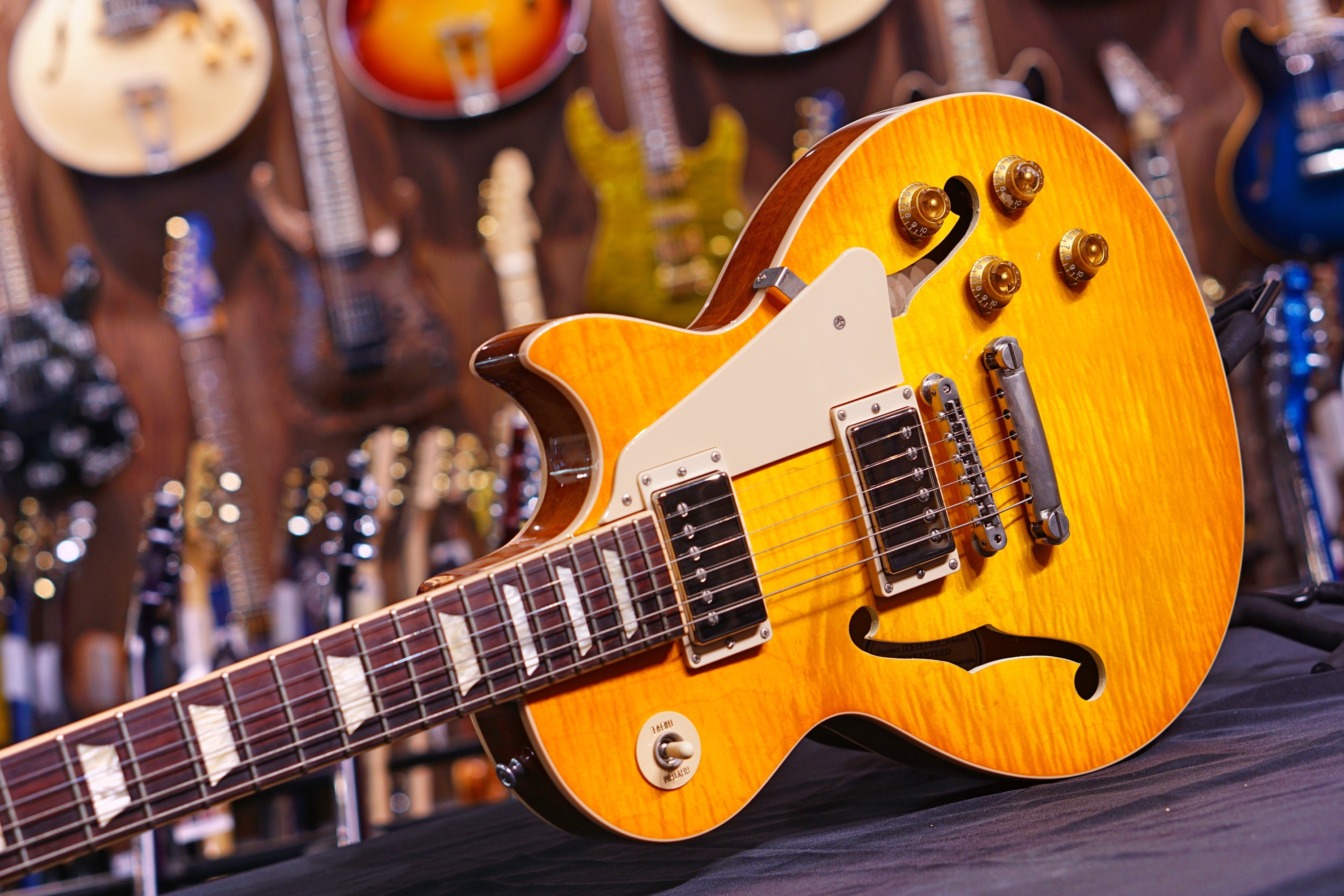 Gibson ES-Les Paul Lemon burst ESLP15LMNH1 - HIENDGUITAR   GIBSON GUITAR