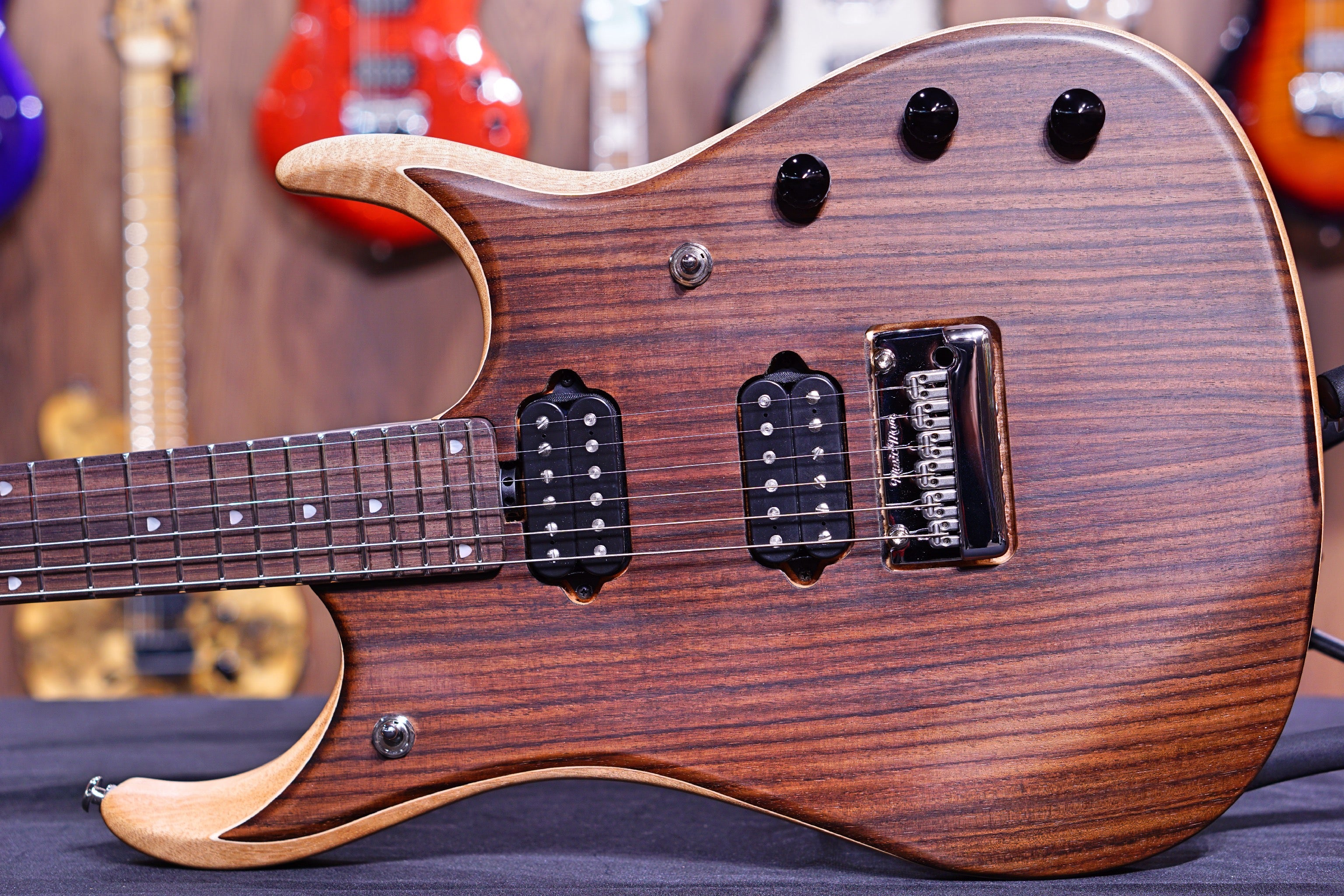 Ernie Ball Music Man BFR John Petrucci JP15 - Natural Rosewood F98563 - HIENDGUITAR Musicman GUITAR