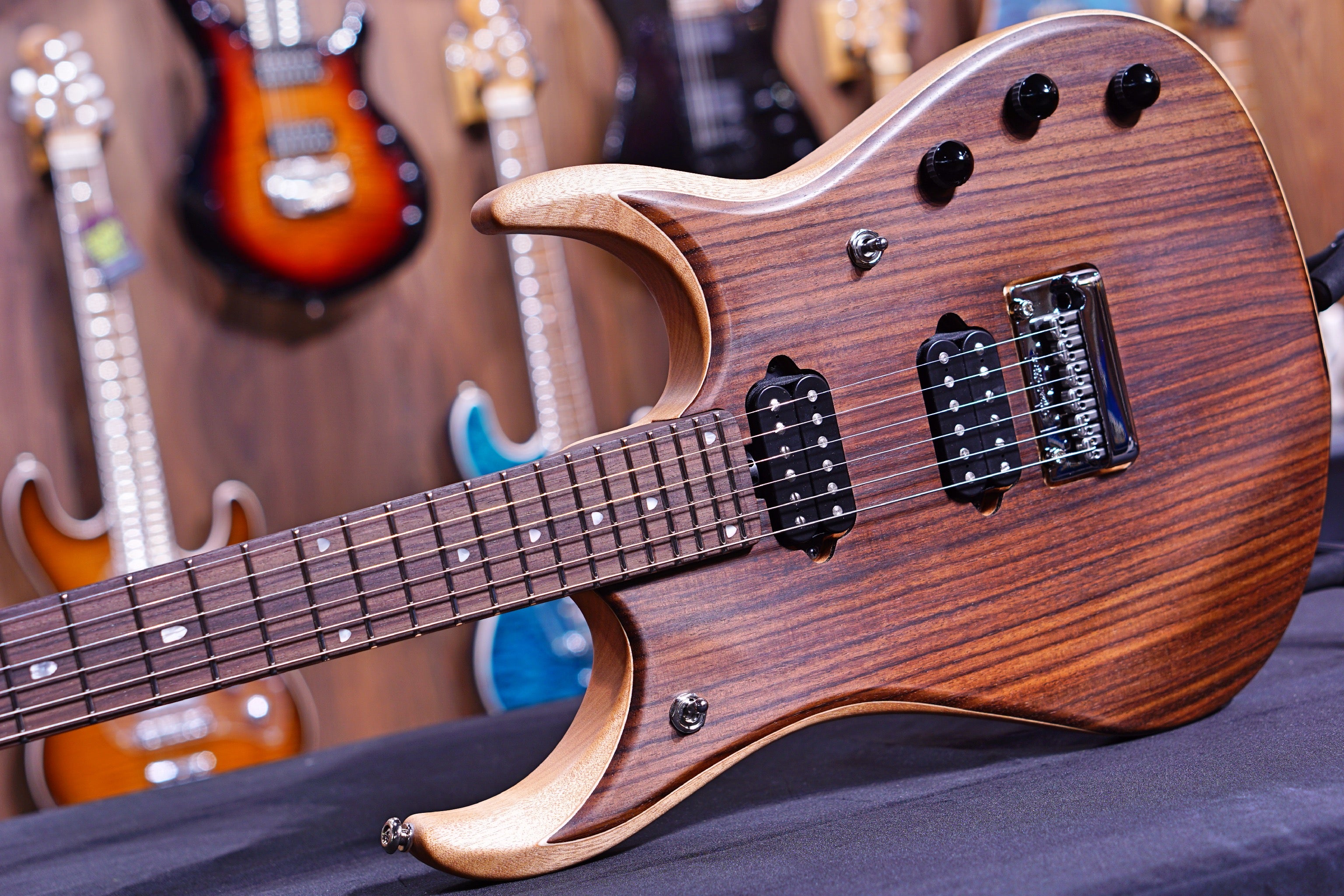 Ernie Ball Music Man BFR John Petrucci JP15 - Natural Rosewood F98563 - HIENDGUITAR Musicman GUITAR