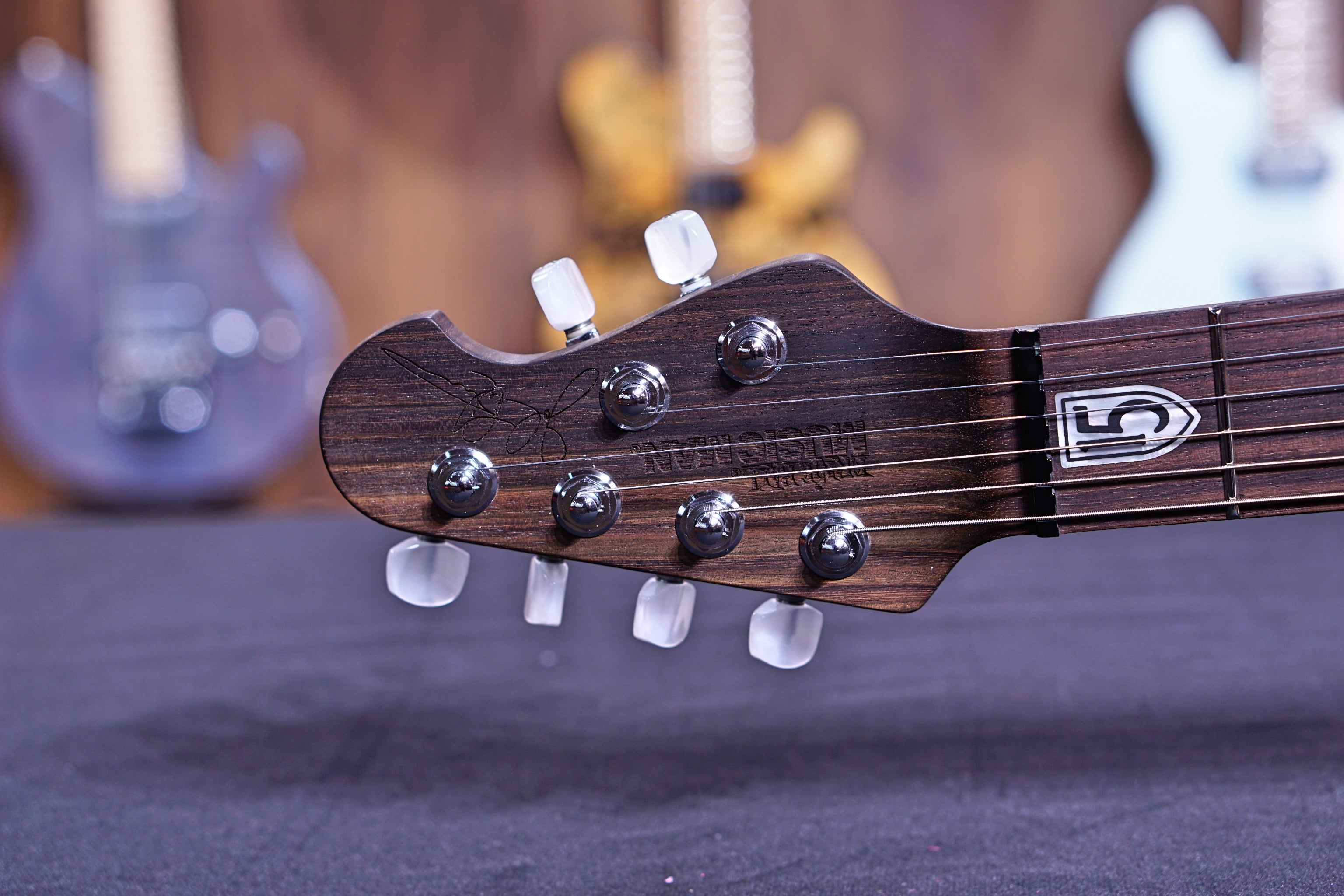 Ernie Ball Music Man BFR John Petrucci JP15 - Natural Rosewood F98563 - HIENDGUITAR Musicman GUITAR