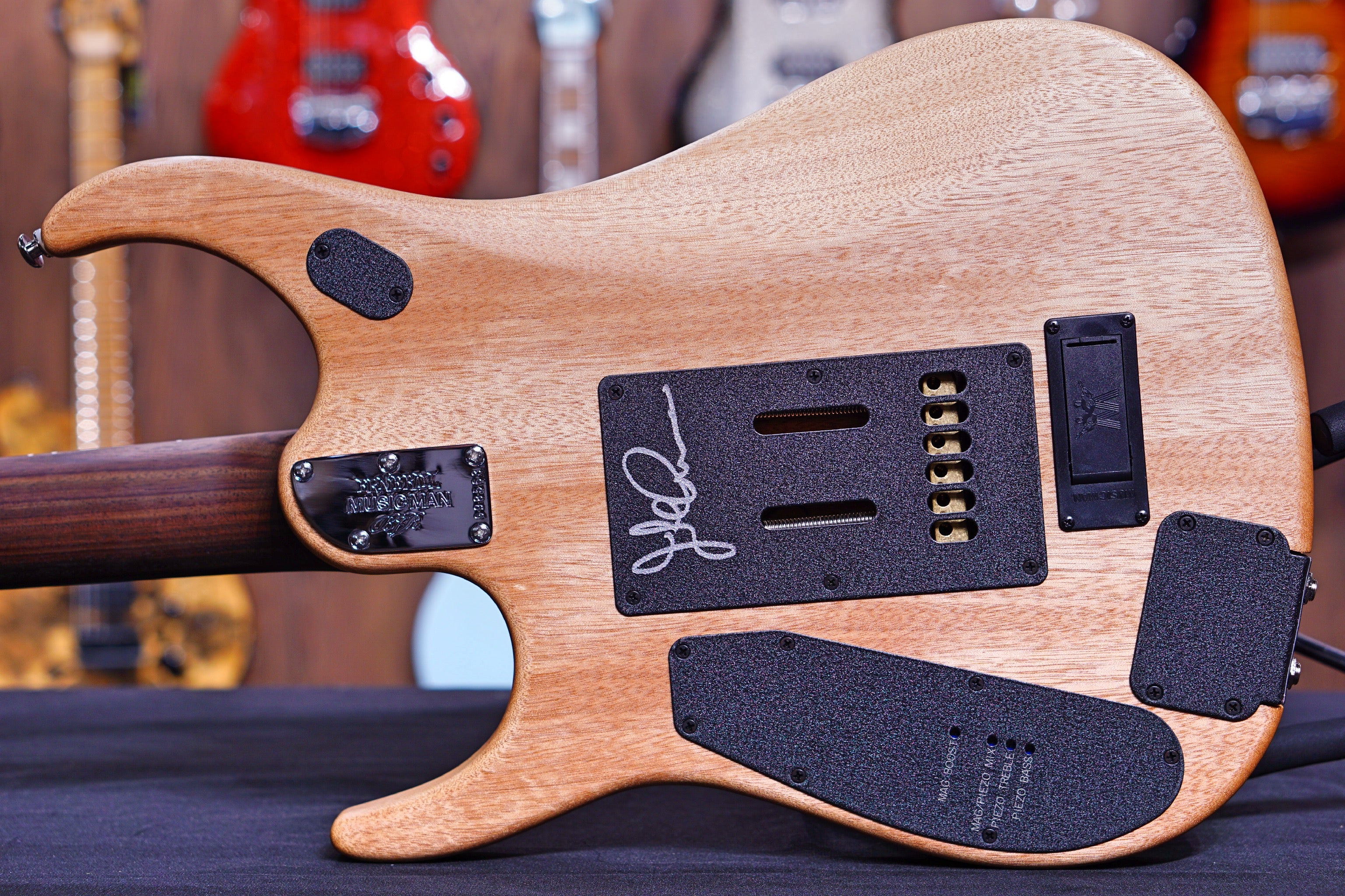 Ernie Ball Music Man BFR John Petrucci JP15 - Natural Rosewood F98563 - HIENDGUITAR Musicman GUITAR