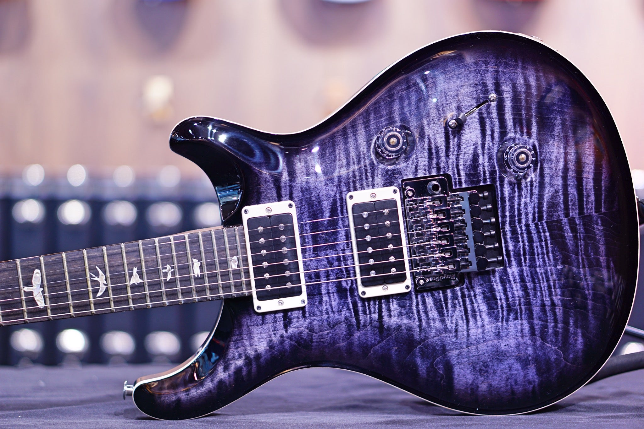 PRS Custom 24 Floyd Purple Mist 0354572 - HIENDGUITAR PRS GUITAR