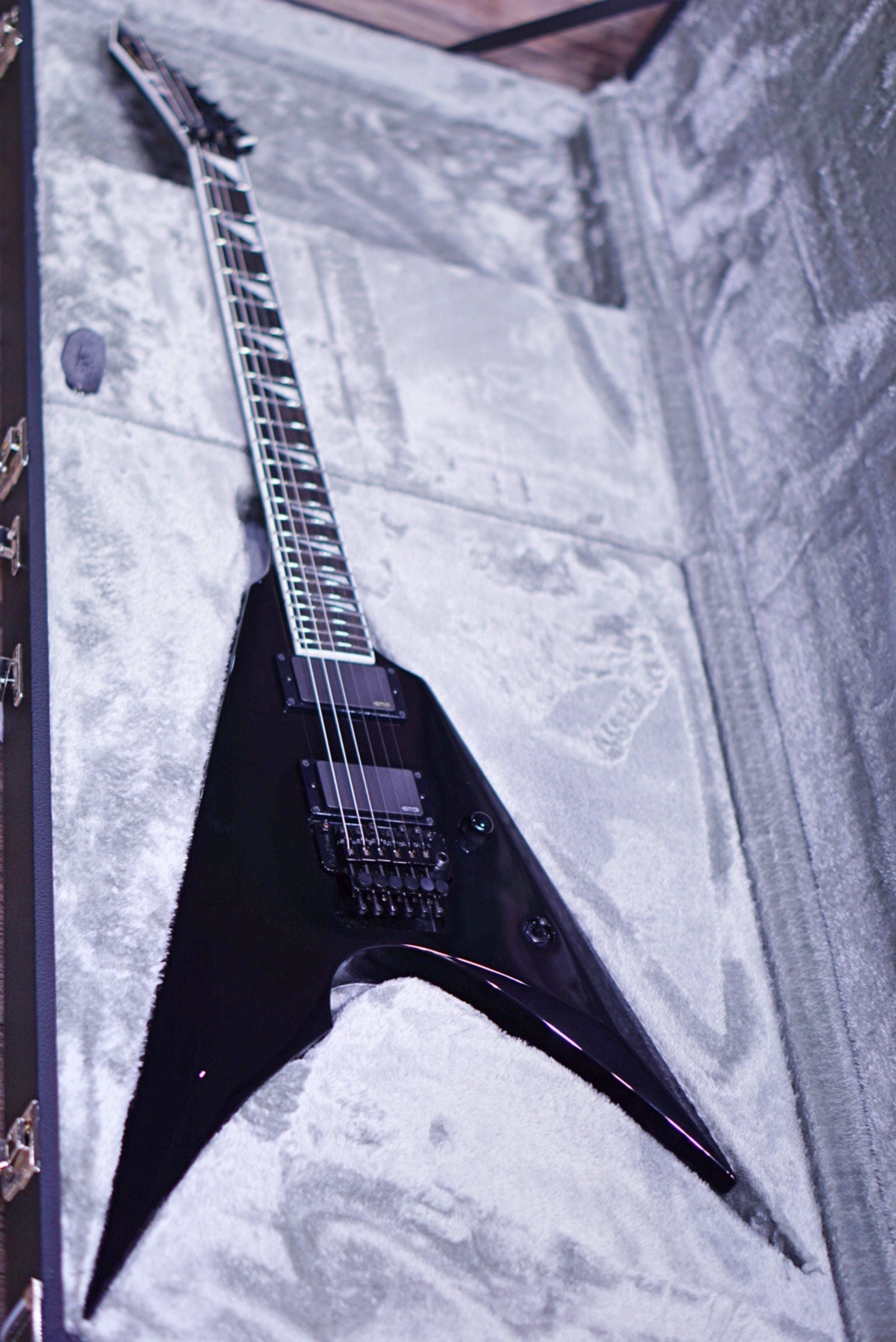 ESP E-II ARROW BLACK FR ES6273213 - HIENDGUITAR E-II GUITAR