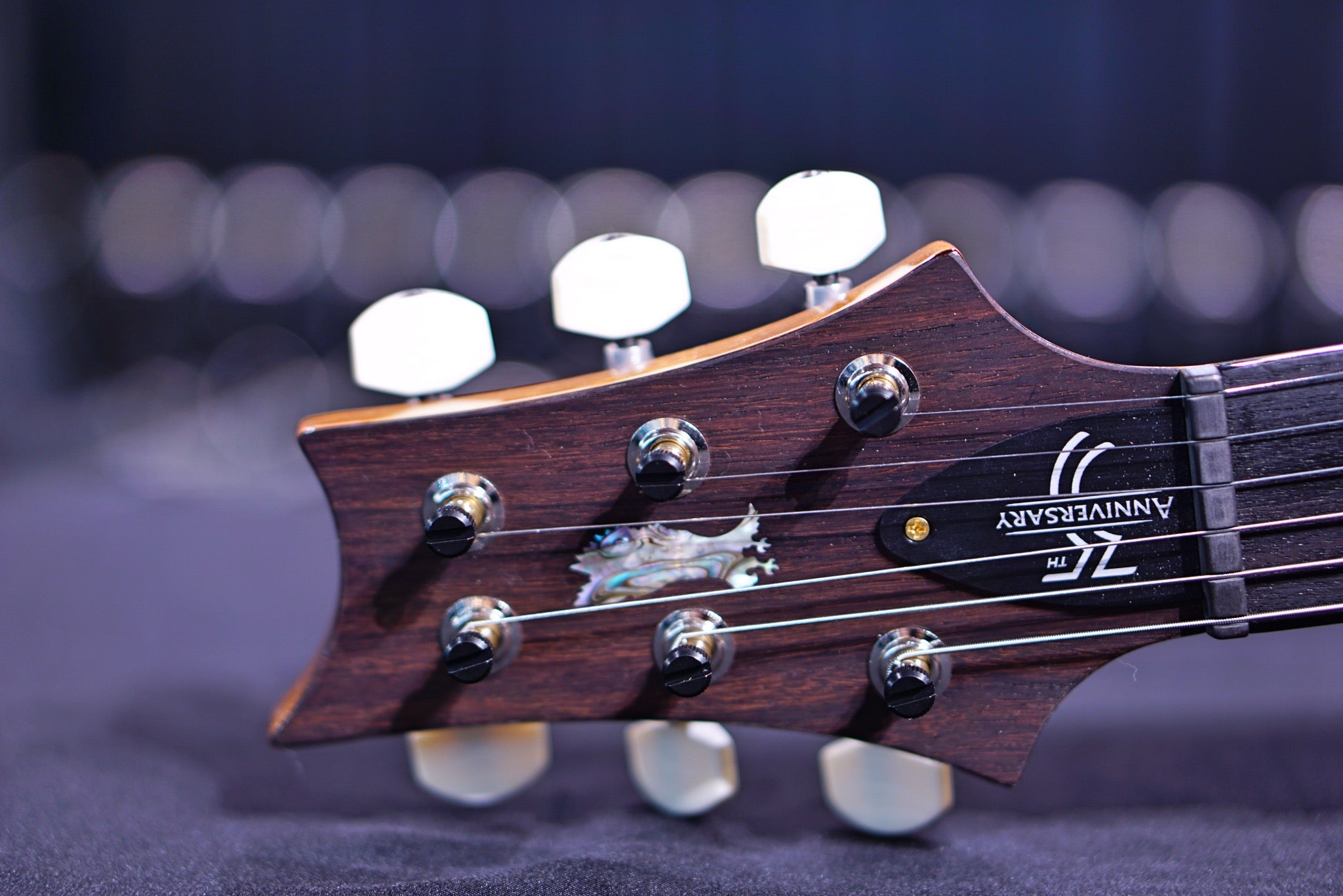 PRS 35th Anniversary Custom 24 - Green fade 10top Thin Neck 0347161 - HIENDGUITAR PRS GUITAR