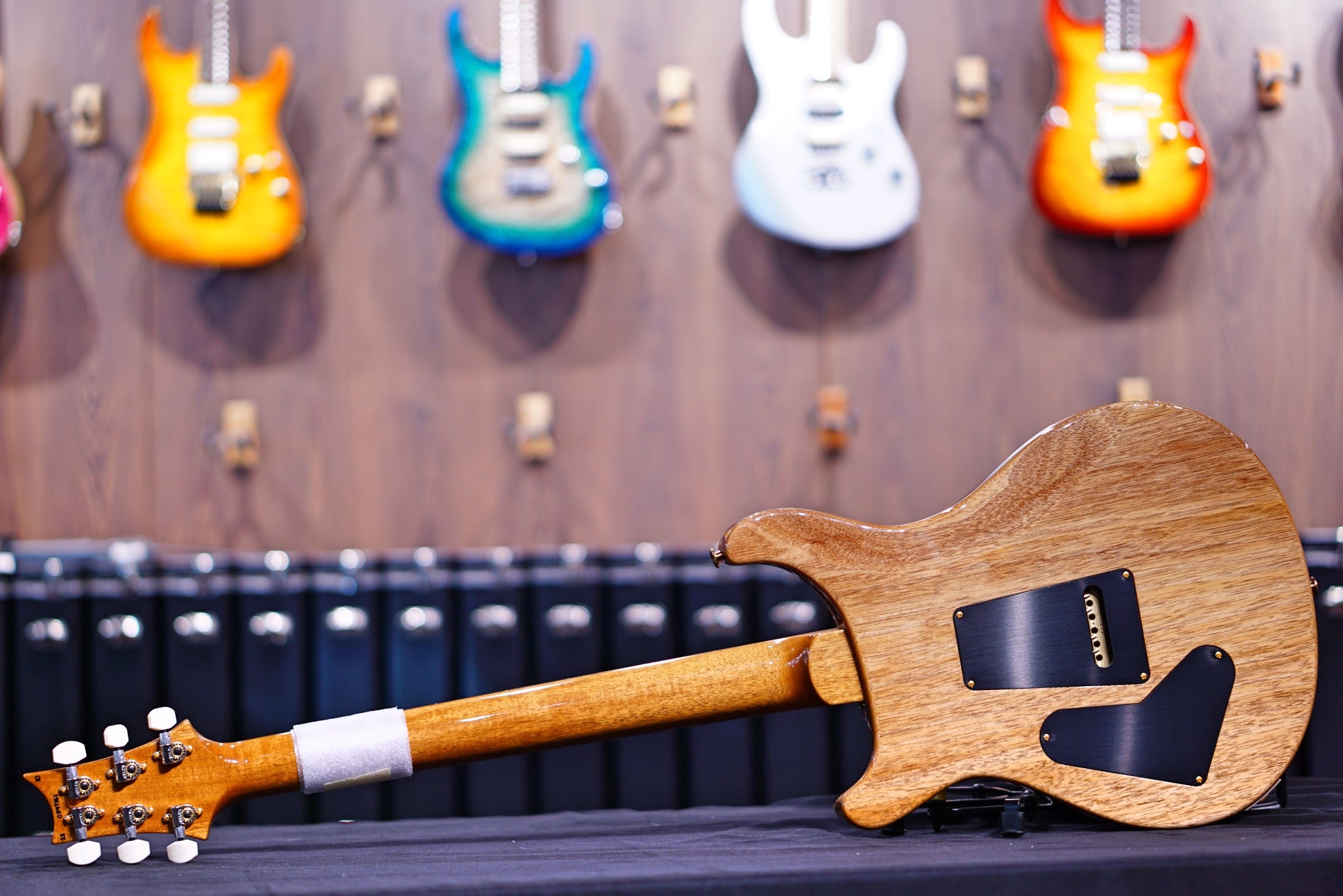 PRS 35th Anniversary Custom 24 - Green fade 10top Thin Neck 0347161 - HIENDGUITAR PRS GUITAR