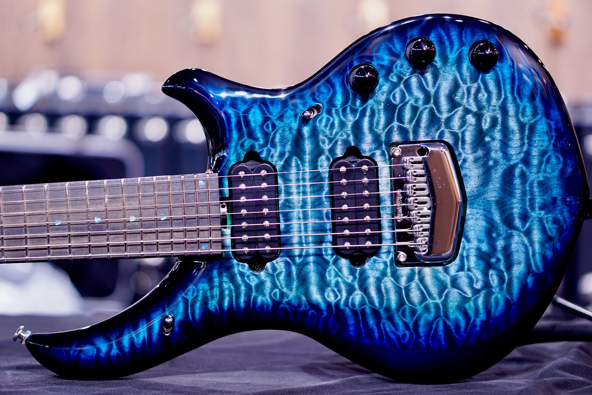 Ernie Ball Music Man John Petrucci Majesty 7 Hydrospace m016528 - HIENDGUITAR Musicman GUITAR