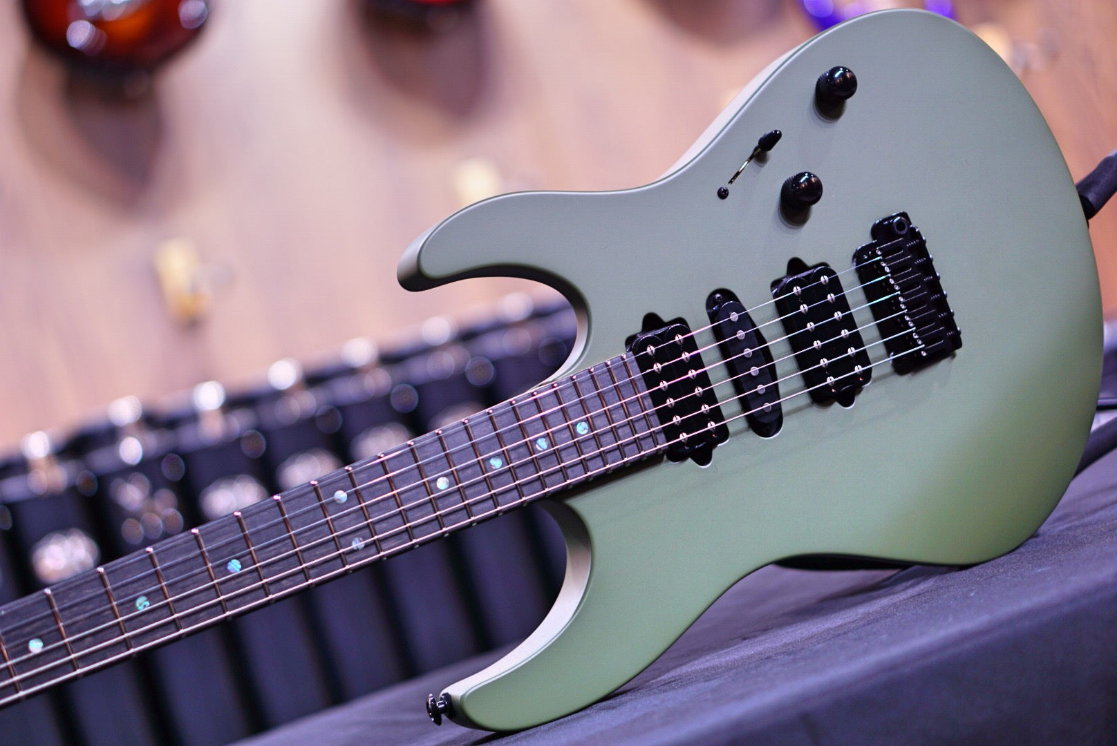 Suhr Modern Terra Limited Edition dark forest green 510 69003 - HIENDGUITAR SUHR GUITAR