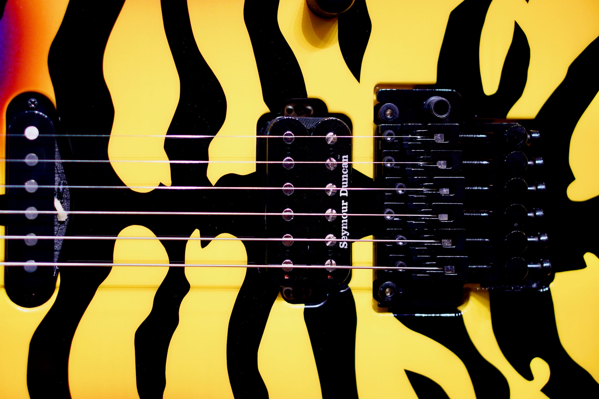 ESP George Lynch Sunburst tiger E5031222 - HIENDGUITAR ESP GUITAR