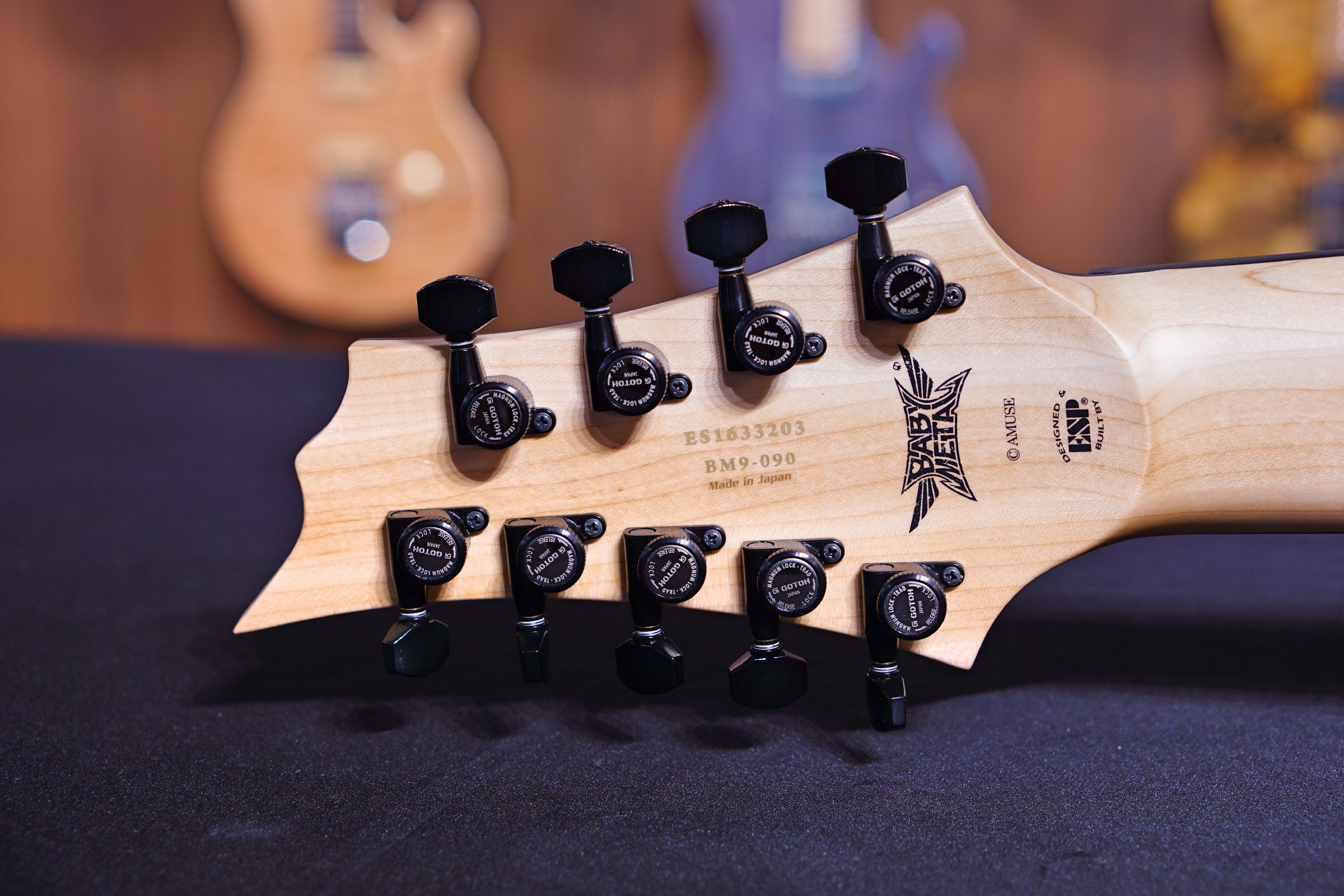 ESP E-II MF-9 BABYMETAL 9 string guitar ES1633203 - HIENDGUITAR E-II GUITAR