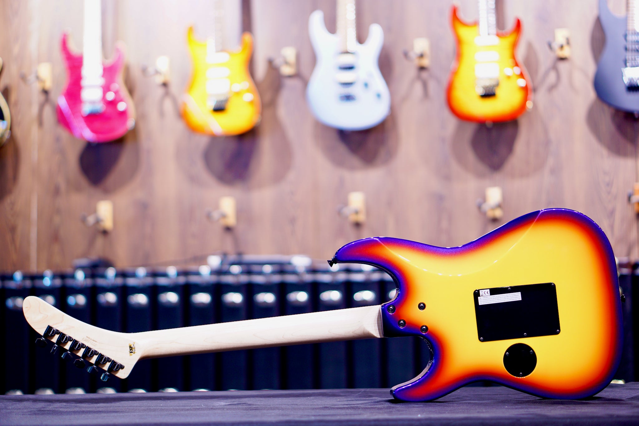 ESP George Lynch Sunburst tiger E5031222 - HIENDGUITAR ESP GUITAR