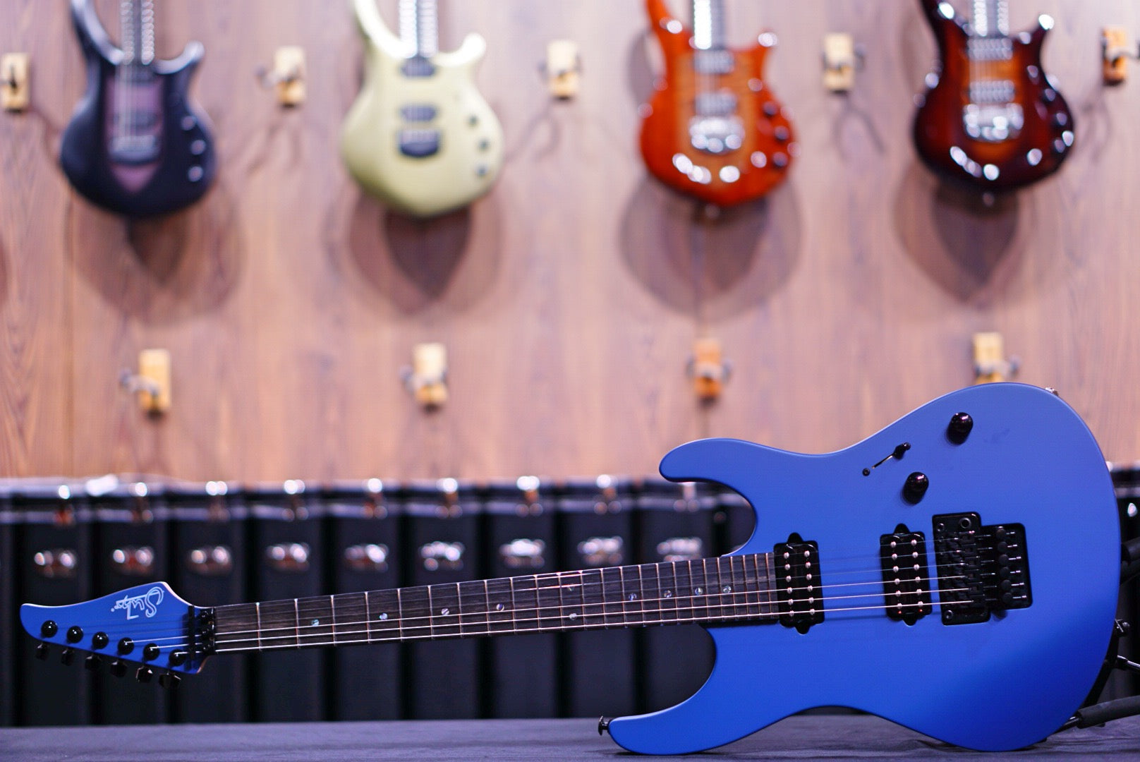 Suhr Modern Terra Limited Edition Deep Sea Blue floyd 69005 - HIENDGUITAR SUHR GUITAR