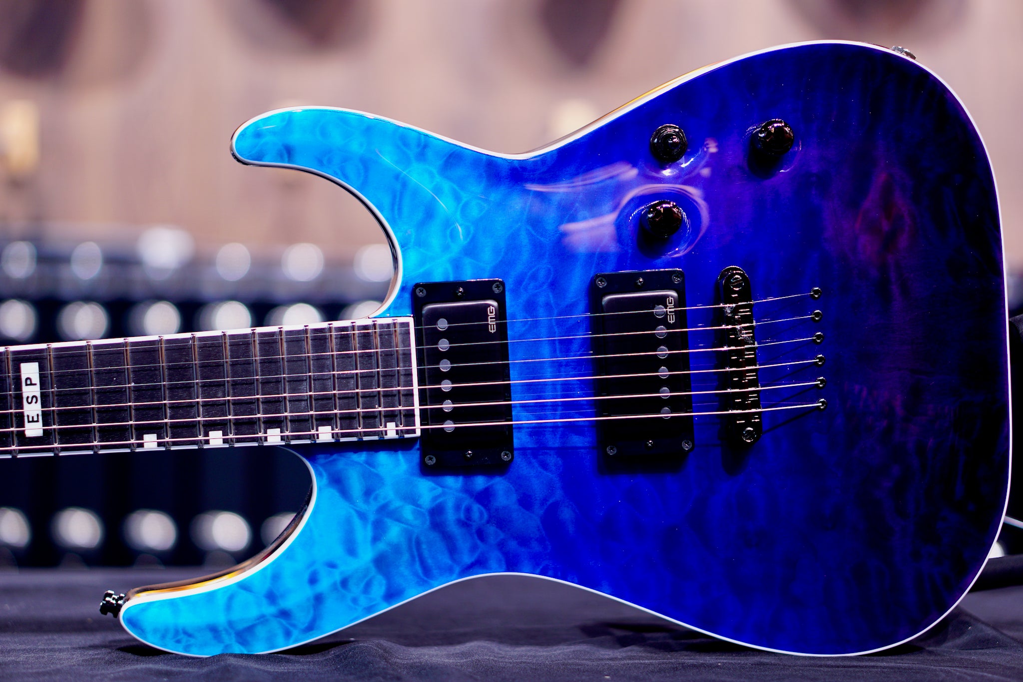 ESP E-II HORIZON NT-II BLUE-PURPLE GRADATION ES2134223 - HIENDGUITAR ESP GUITAR
