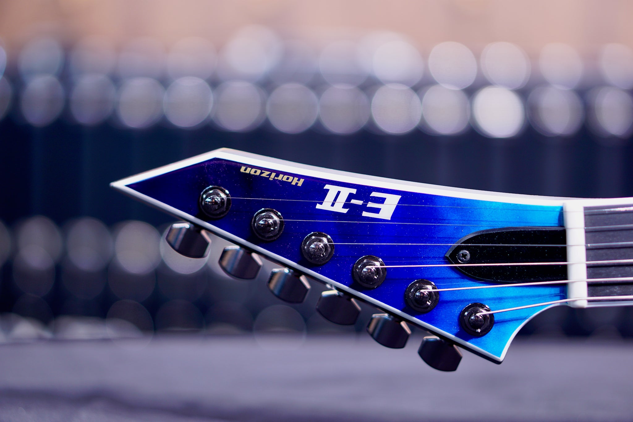 ESP E-II HORIZON NT-II BLUE-PURPLE GRADATION ES2134223 - HIENDGUITAR ESP GUITAR