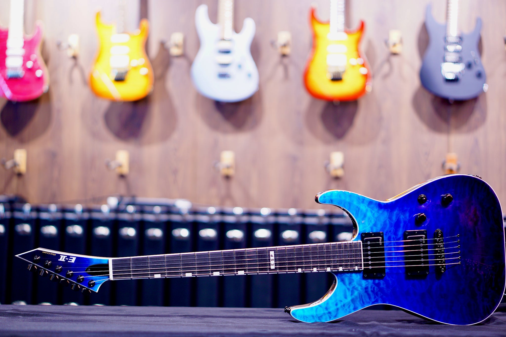 ESP E-II HORIZON NT-II BLUE-PURPLE GRADATION ES2134223 - HIENDGUITAR ESP GUITAR