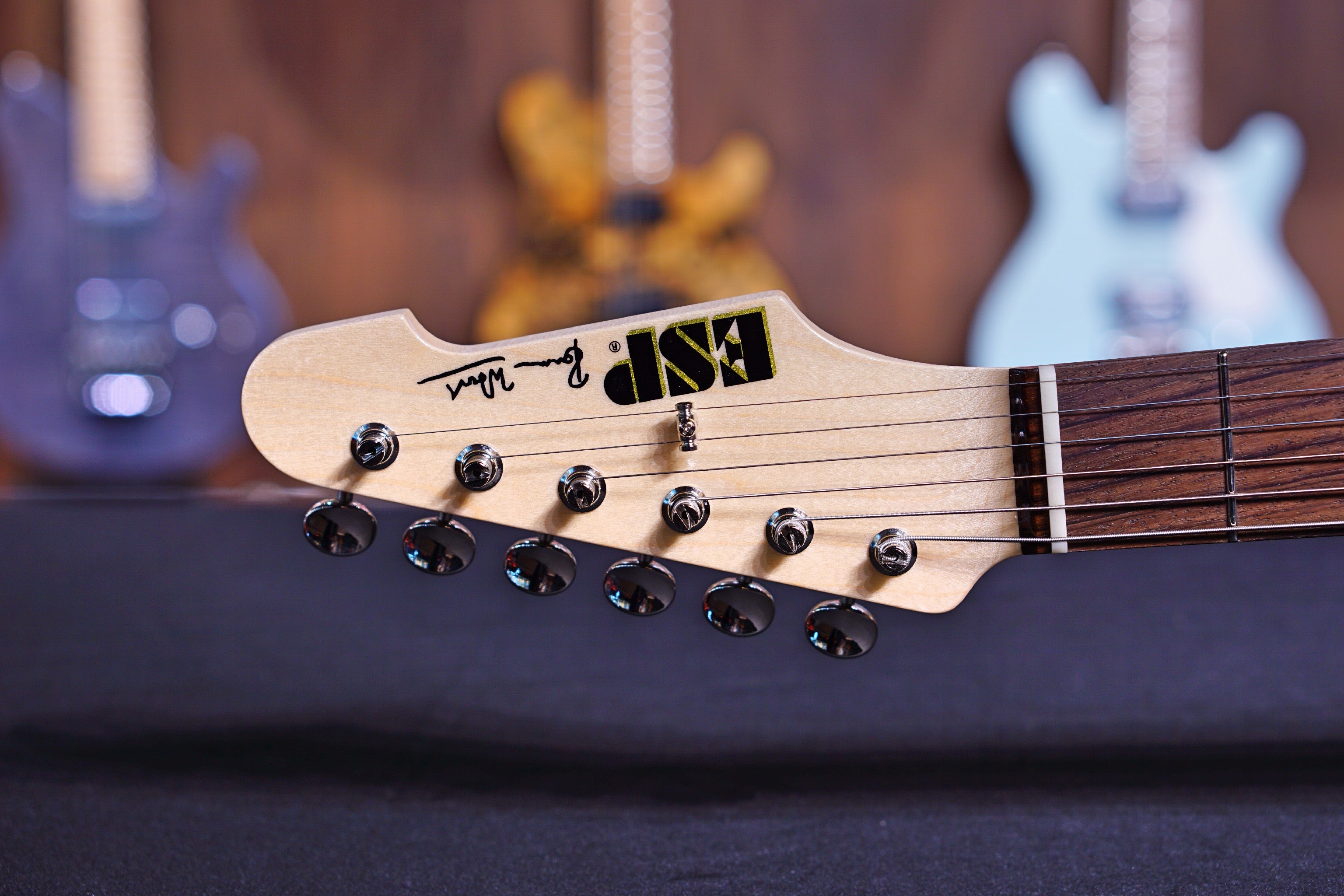 ESP RON WOOD 3 Tone Sunburst E8171202 - HIENDGUITAR ESP GUITAR