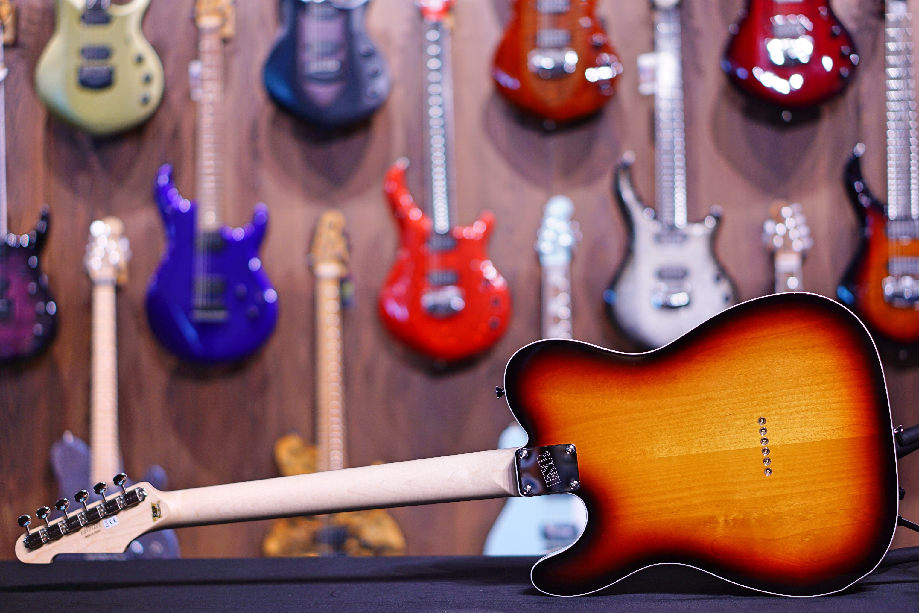 ESP RON WOOD 3 Tone Sunburst E8171202 - HIENDGUITAR ESP GUITAR