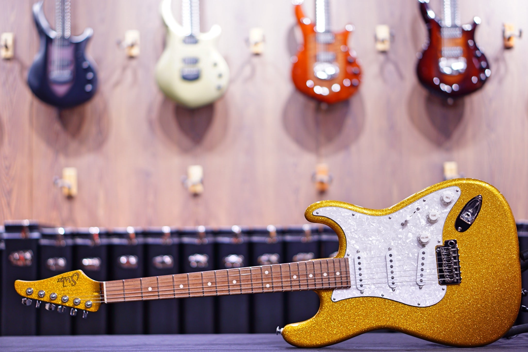 Suhr classic hiend spec gold sparkle rosewood fretboard JS1Z4X - HIENDGUITAR SUHR GUITAR