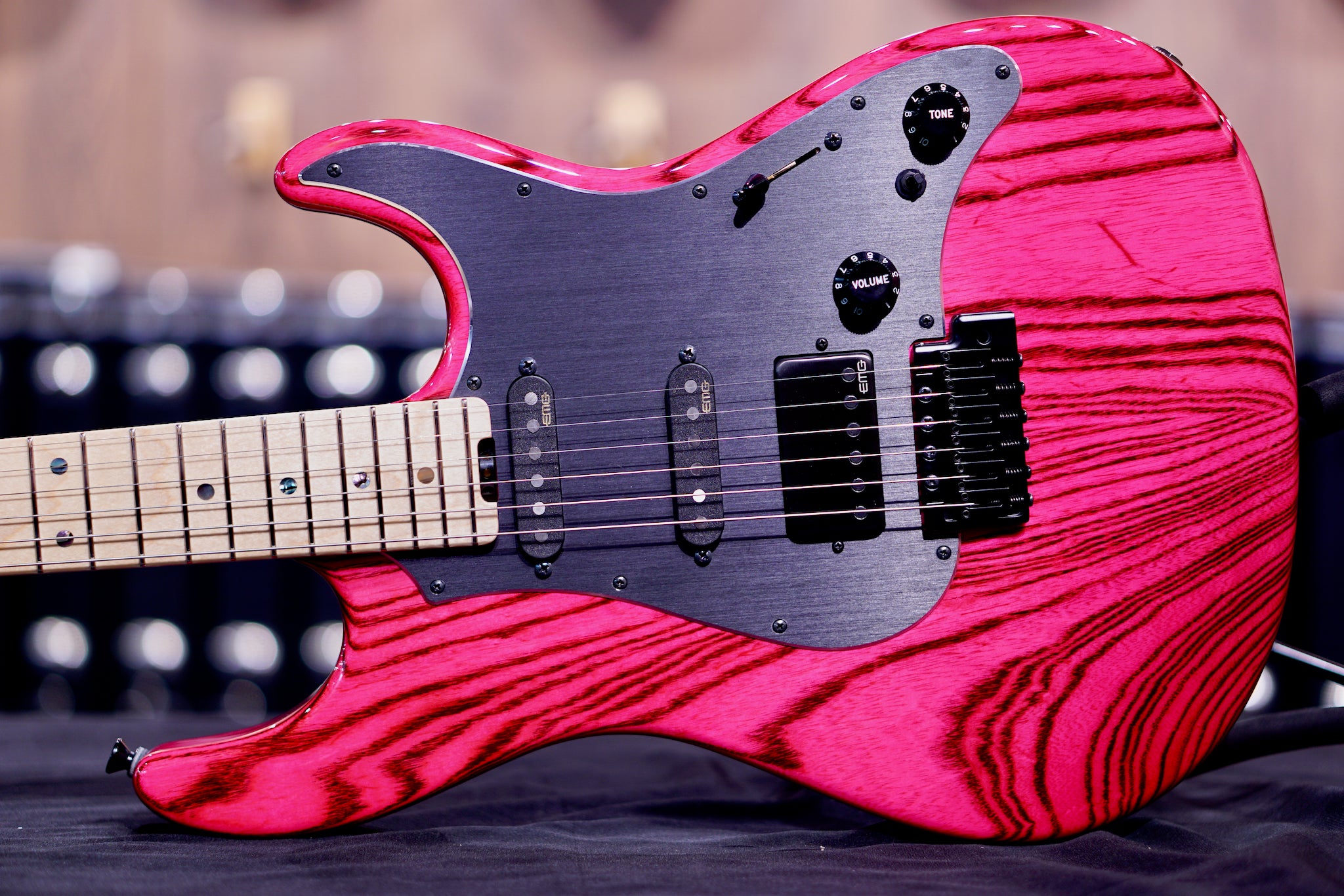 ESP SNAPPER AS Burner Pink E2401222 - HIENDGUITAR ESP GUITAR
