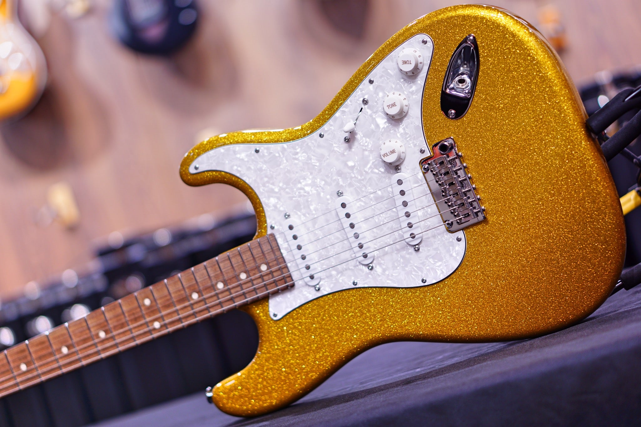 Suhr classic hiend spec gold sparkle rosewood fretboard JS1Z4X - HIENDGUITAR SUHR GUITAR