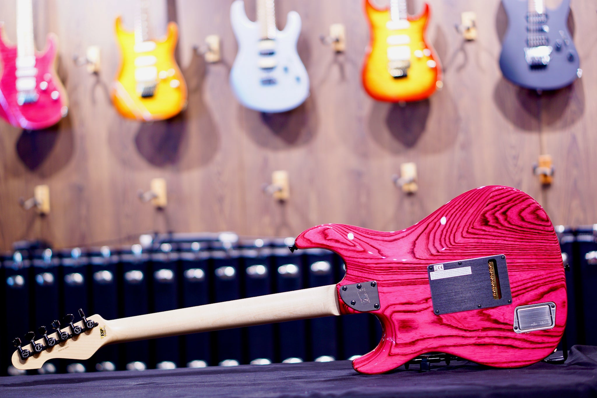 ESP SNAPPER AS Burner Pink E2401222 - HIENDGUITAR ESP GUITAR