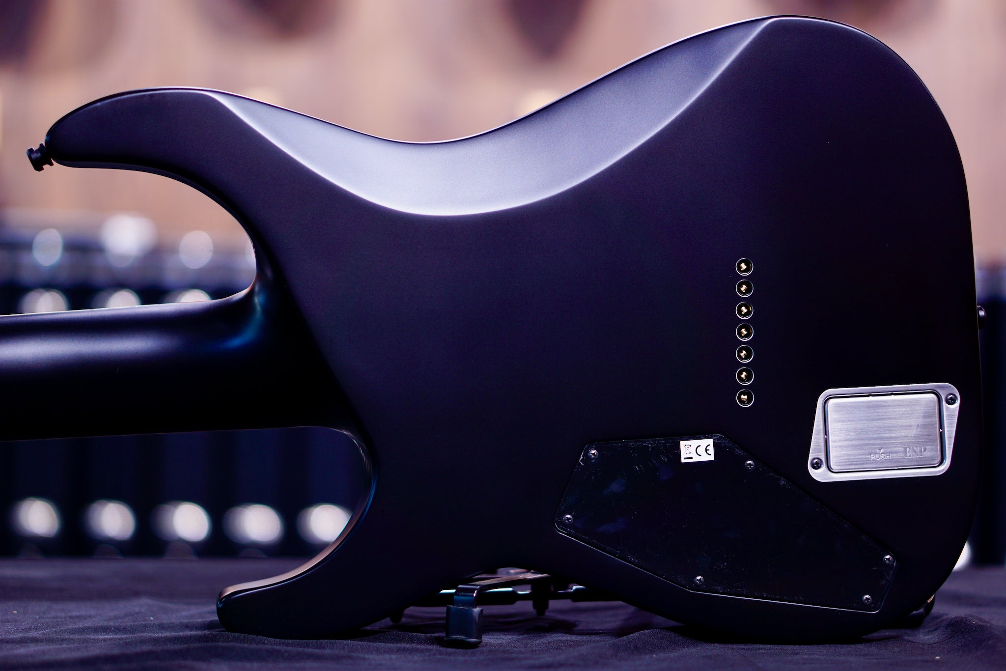 ESP E-II Horizon NT-7B Hipshot Black satin ES2193223 - HIENDGUITAR E-II GUITAR