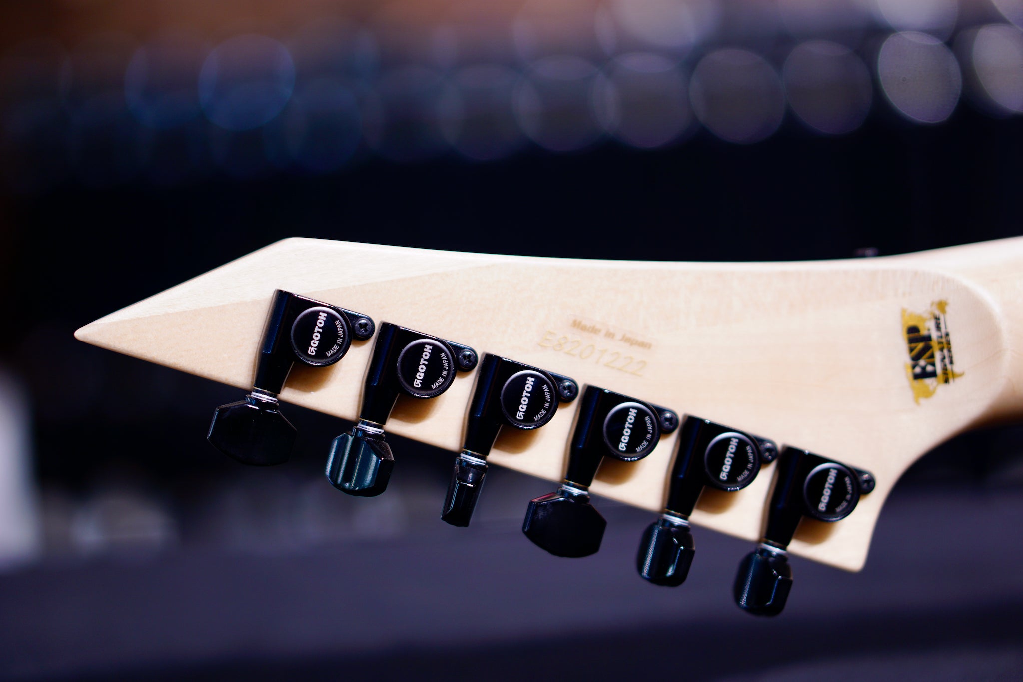 ESP KH-2 NECK-THRU Black E8201222 - HIENDGUITAR ESP GUITAR