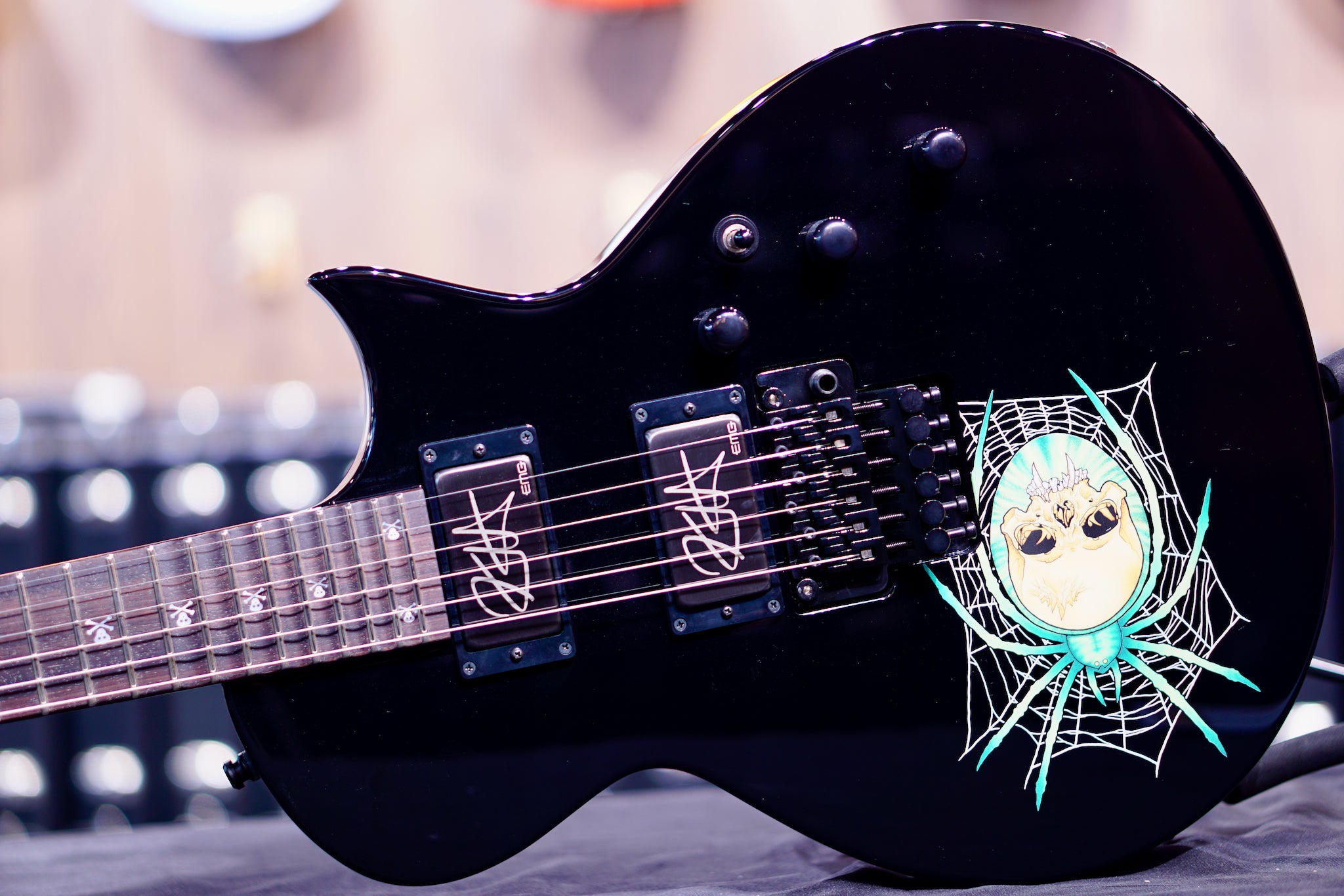 ESP KH-3 SPIDER E1160222 Kirk Hammett signature E9870222 - HIENDGUITAR ESP GUITAR