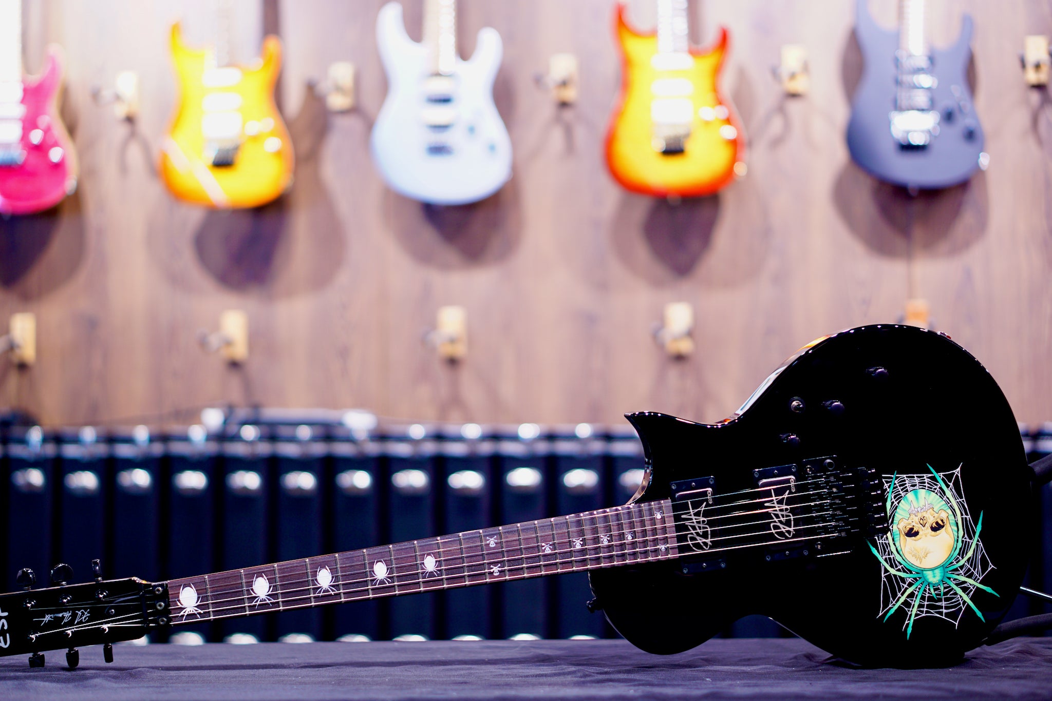 ESP KH-3 SPIDER E1160222 Kirk Hammett signature E9870222 - HIENDGUITAR ESP GUITAR