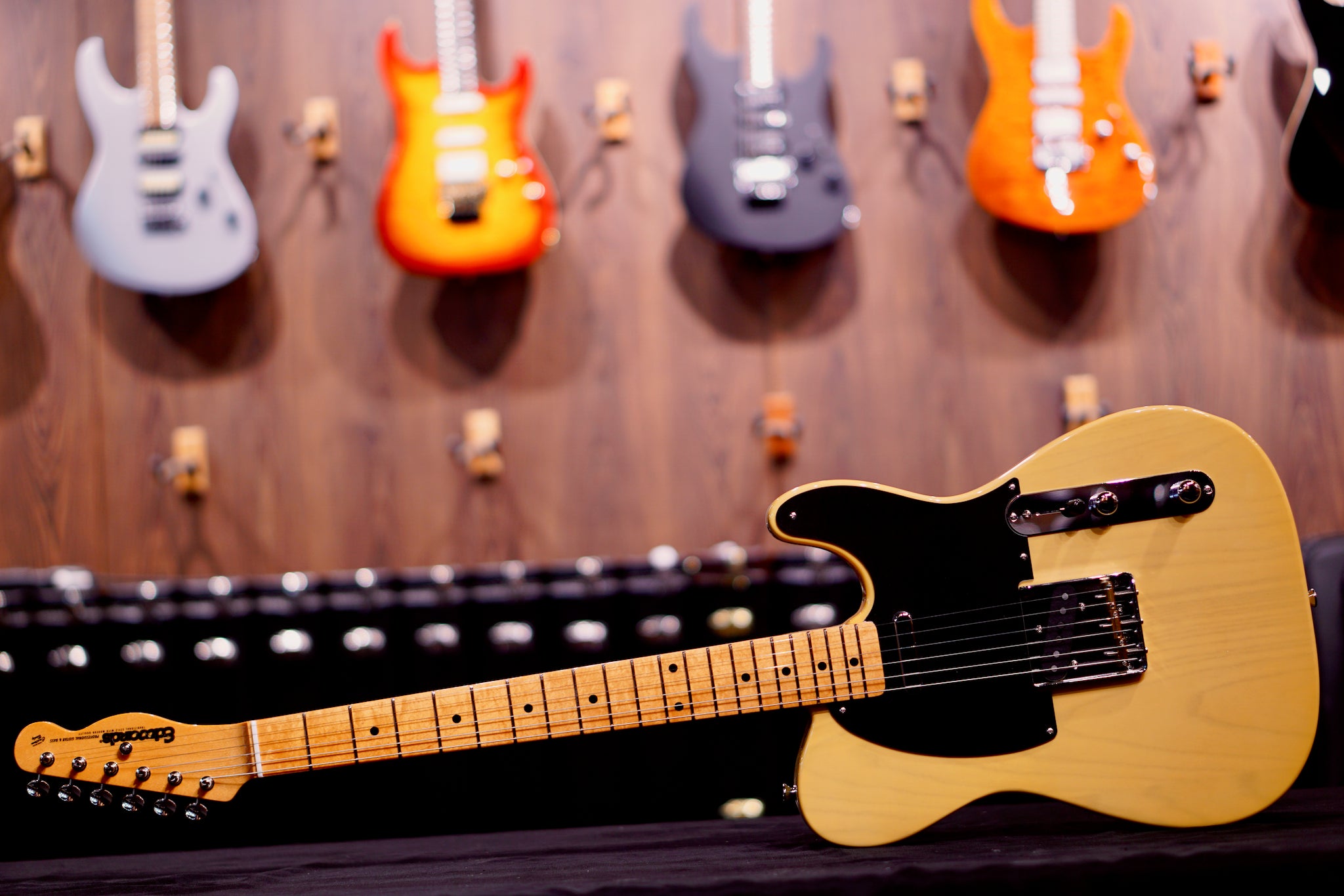 ESP Edwards E-TE-98ASM Butterscotch ED8820224 - HIENDGUITAR EDWARDS GUITAR