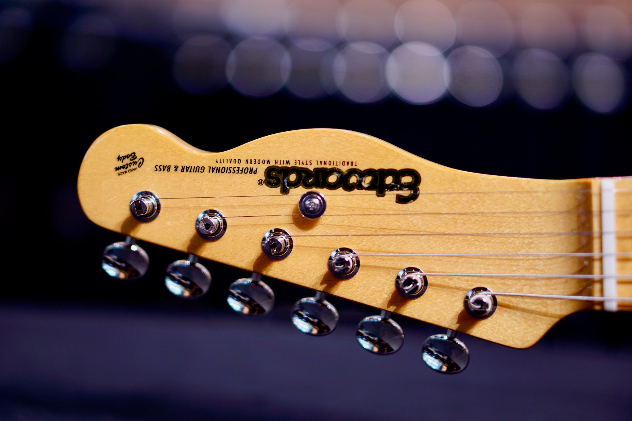 ESP Edwards E-TE-98ASM Butterscotch ED8820224 - HIENDGUITAR EDWARDS GUITAR