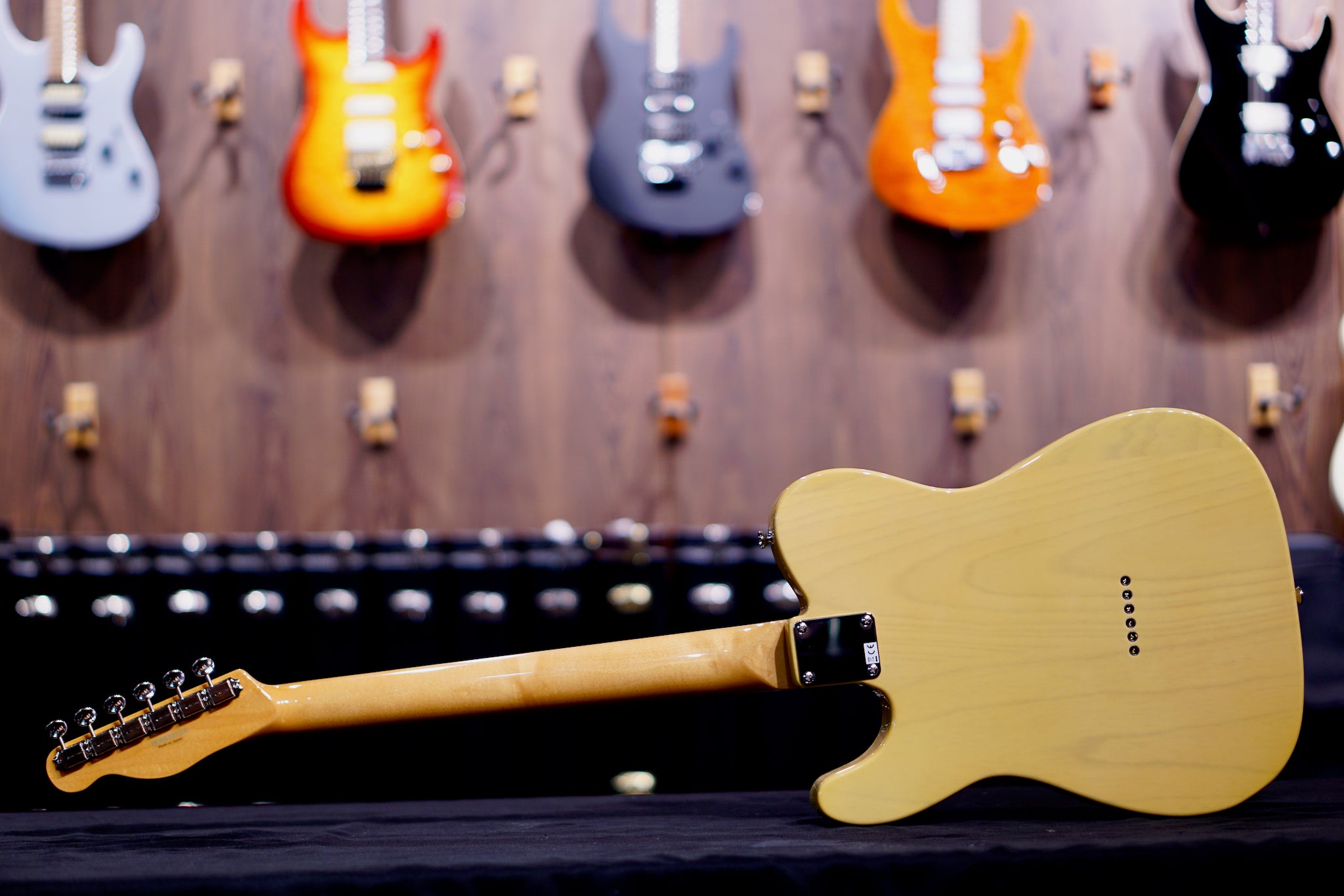 ESP Edwards E-TE-98ASM Butterscotch ED8820224 - HIENDGUITAR EDWARDS GUITAR