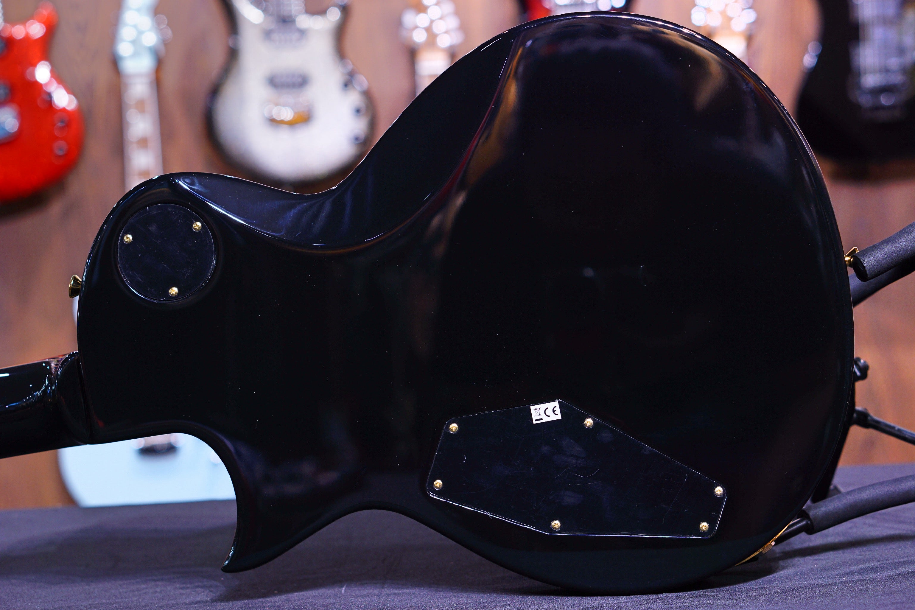 ESP EDWARDS ECLIPSE E-MA-135C Gold Vintage Black ED2031596 - HIENDGUITAR EDWARDS GUITAR